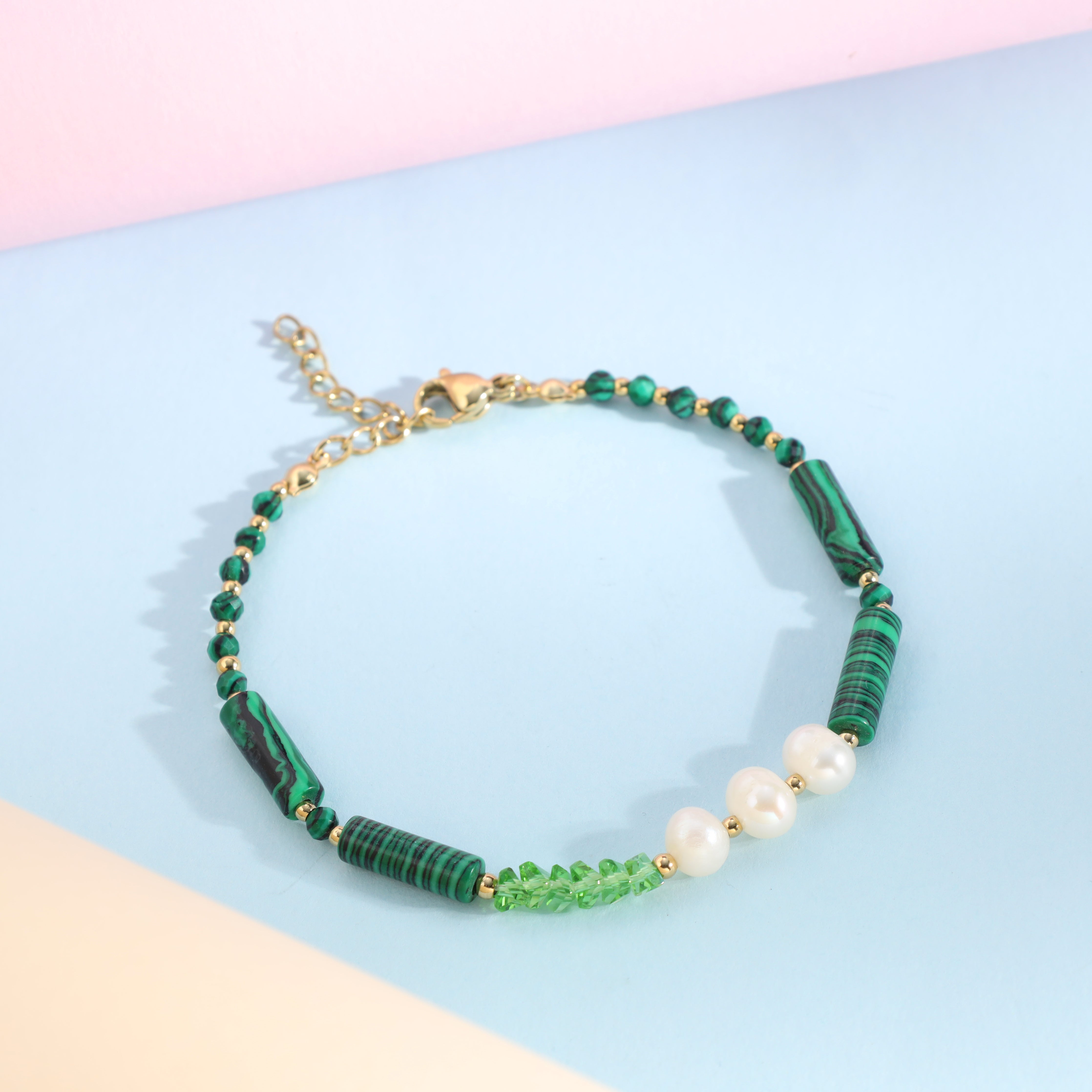 Damen Armband aus Edelstahl 18K Vergoldet