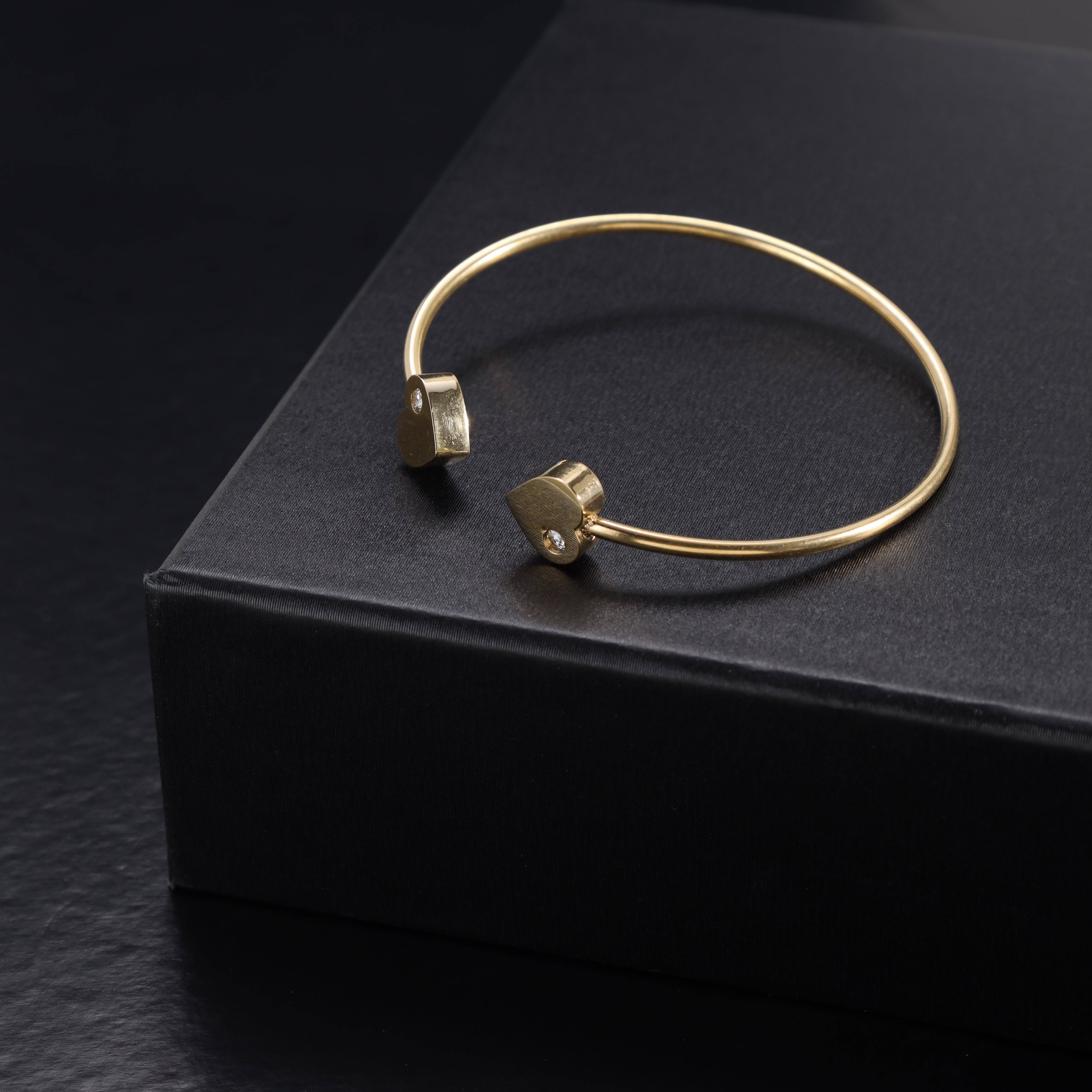 Armreifen armband aus Edelstahl 18K Vergoldet - Taipan Schmuck