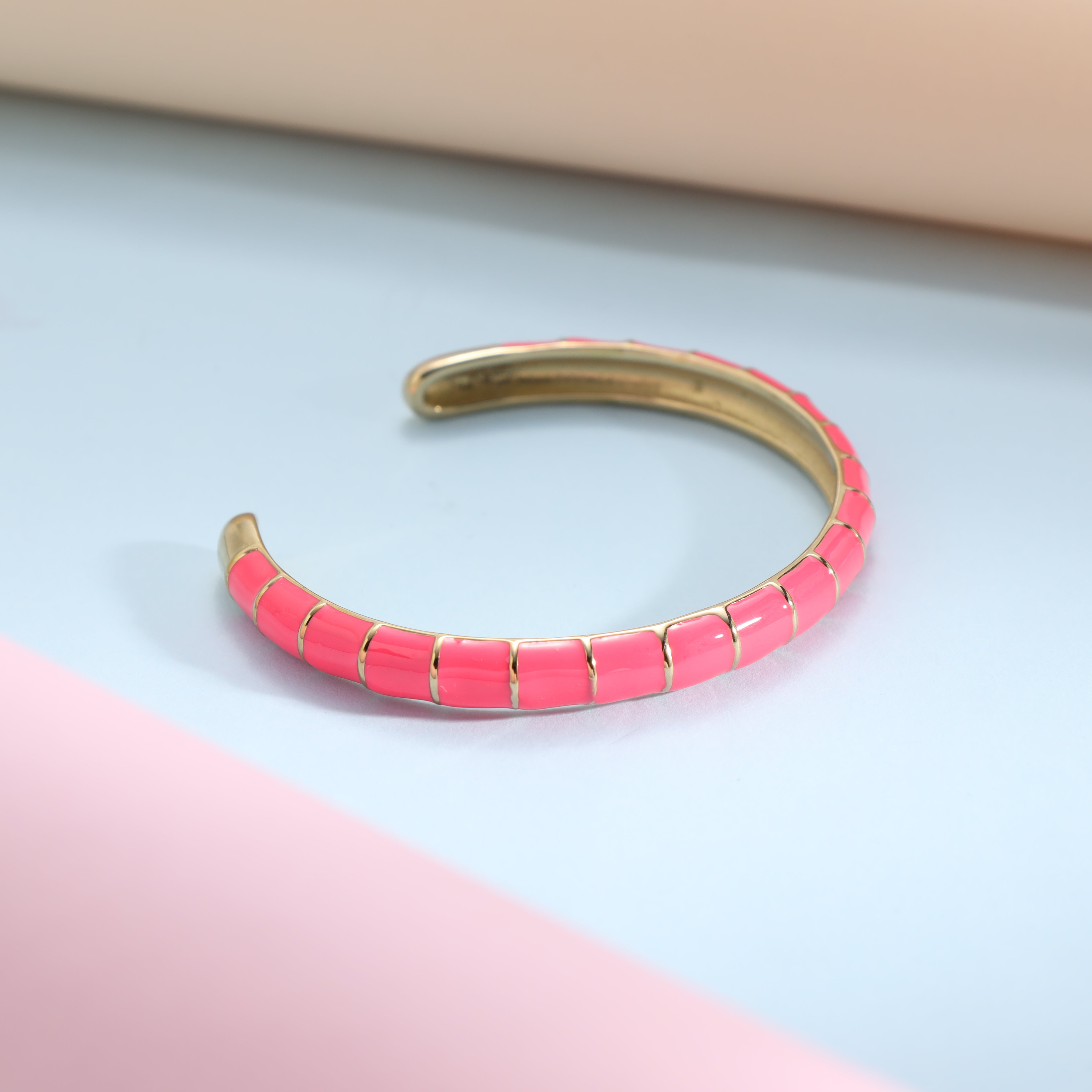 Armreifen armband aus Edelstahl 18K Vergoldet - Taipan Schmuck