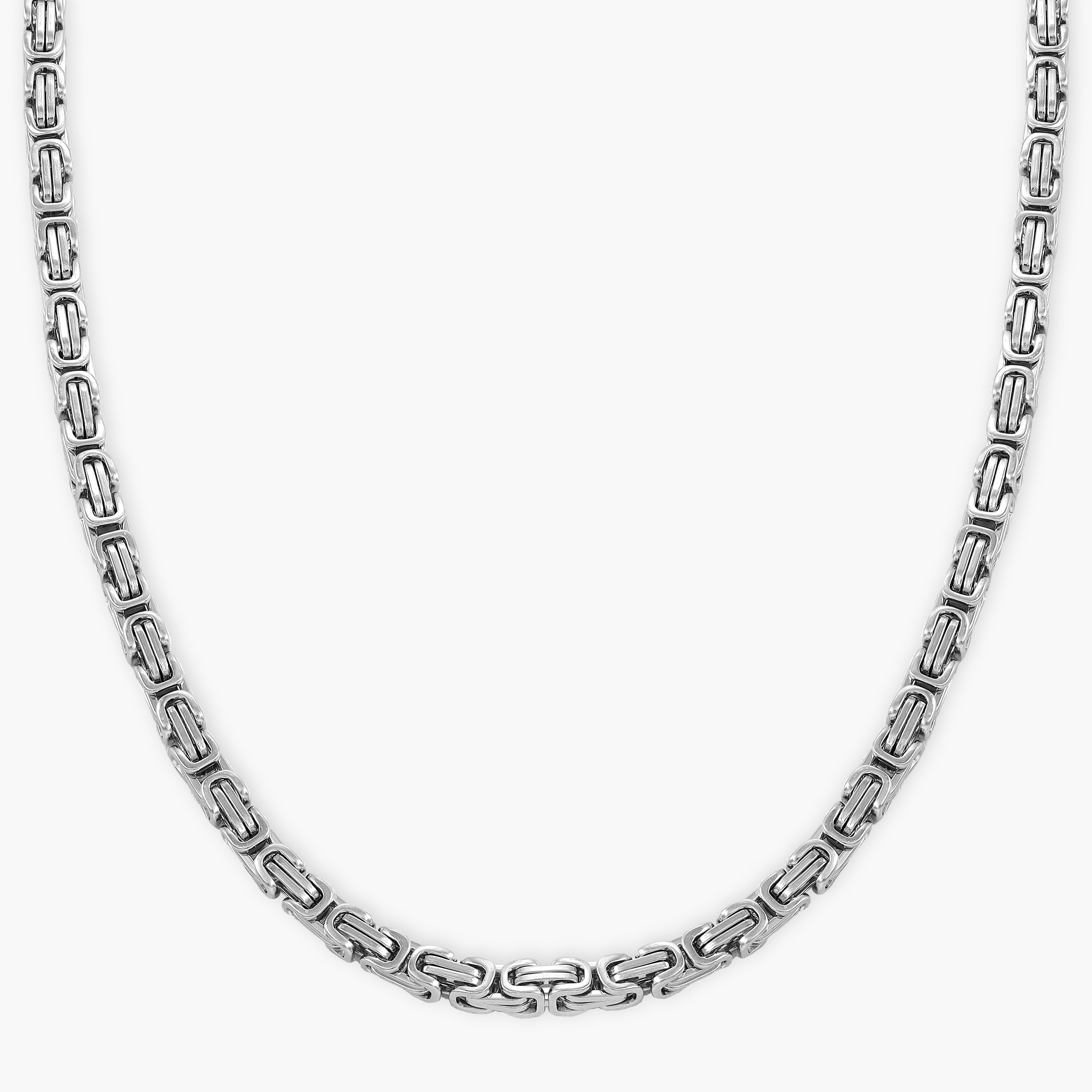 4mm Königskette aus Edelstahl - Taipan Schmuck