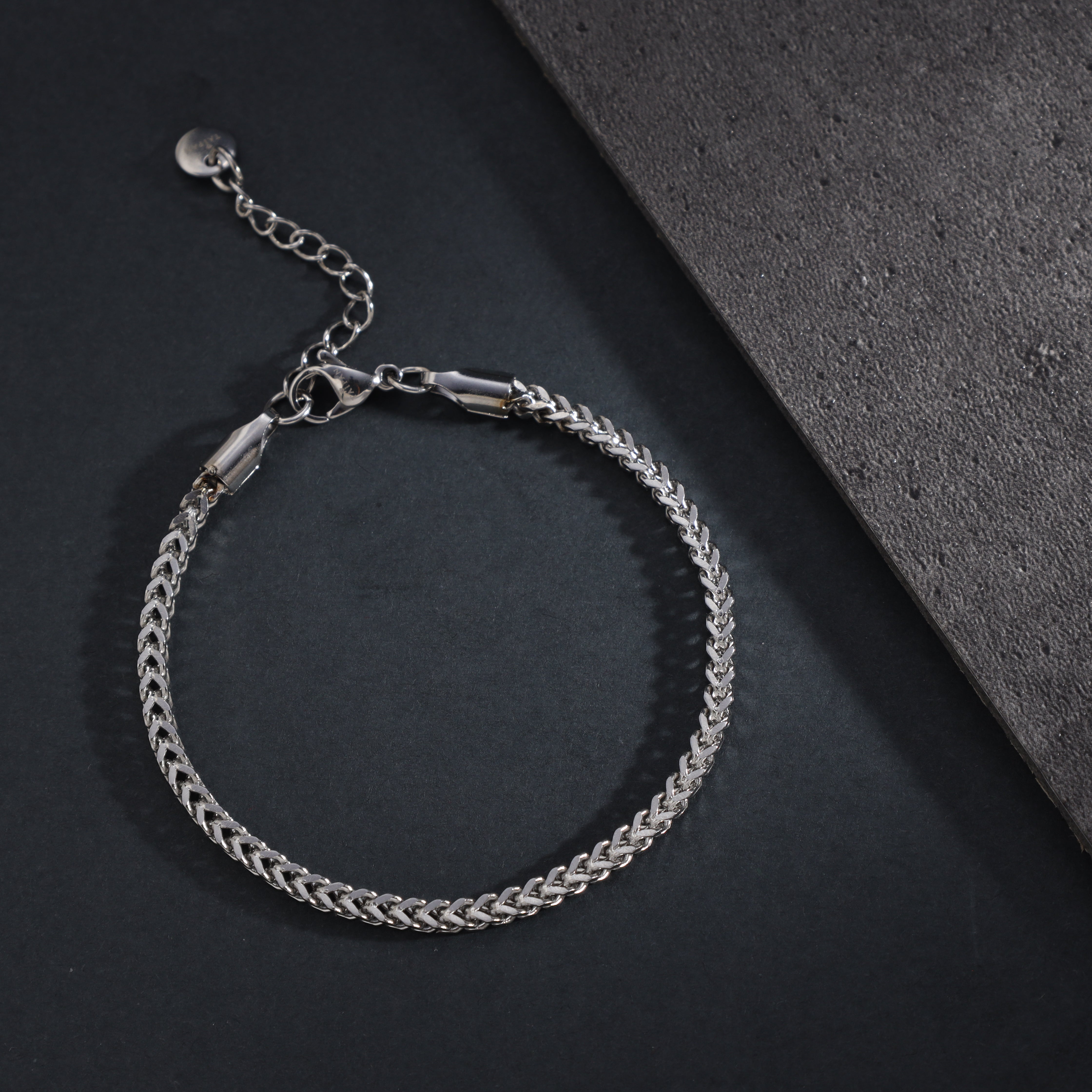 2,5mm Franco kette Armband aus Edelstahl - Taipan Schmuck