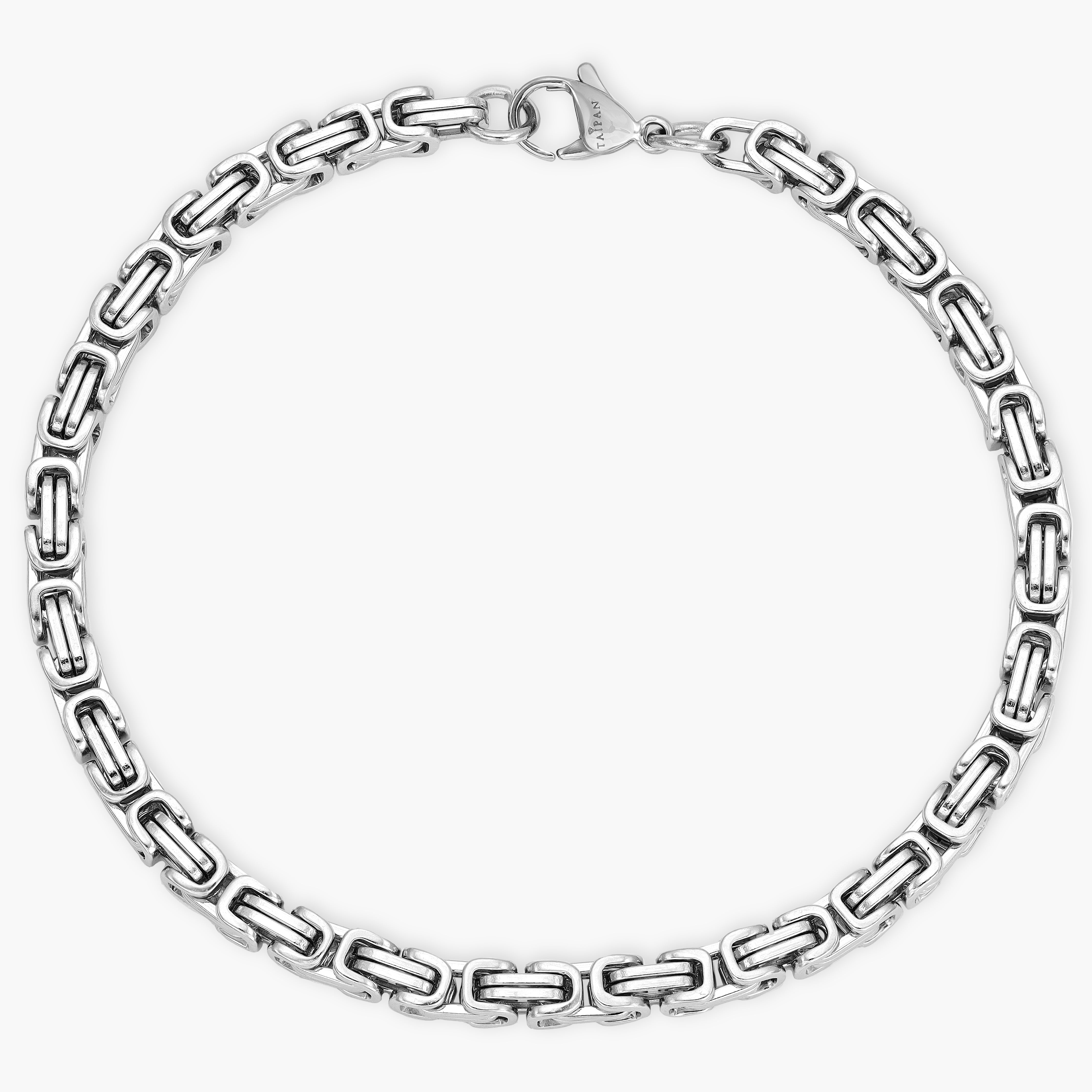 4mm Königskette Armband aus Edelstahl - Taipan Schmuck