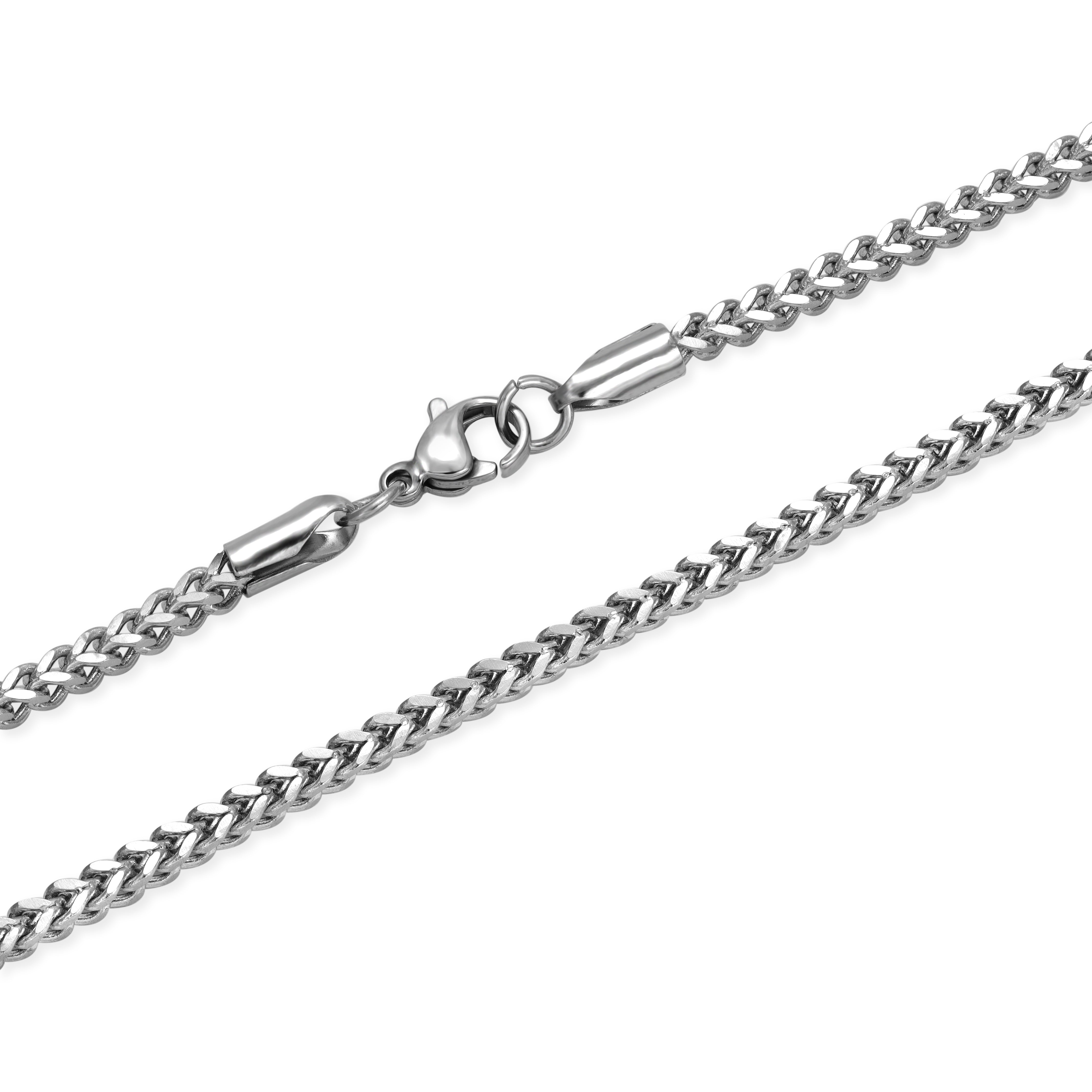 Franco Chain Kette 2,5mm breit aus Edelstahl - Taipan Schmuck