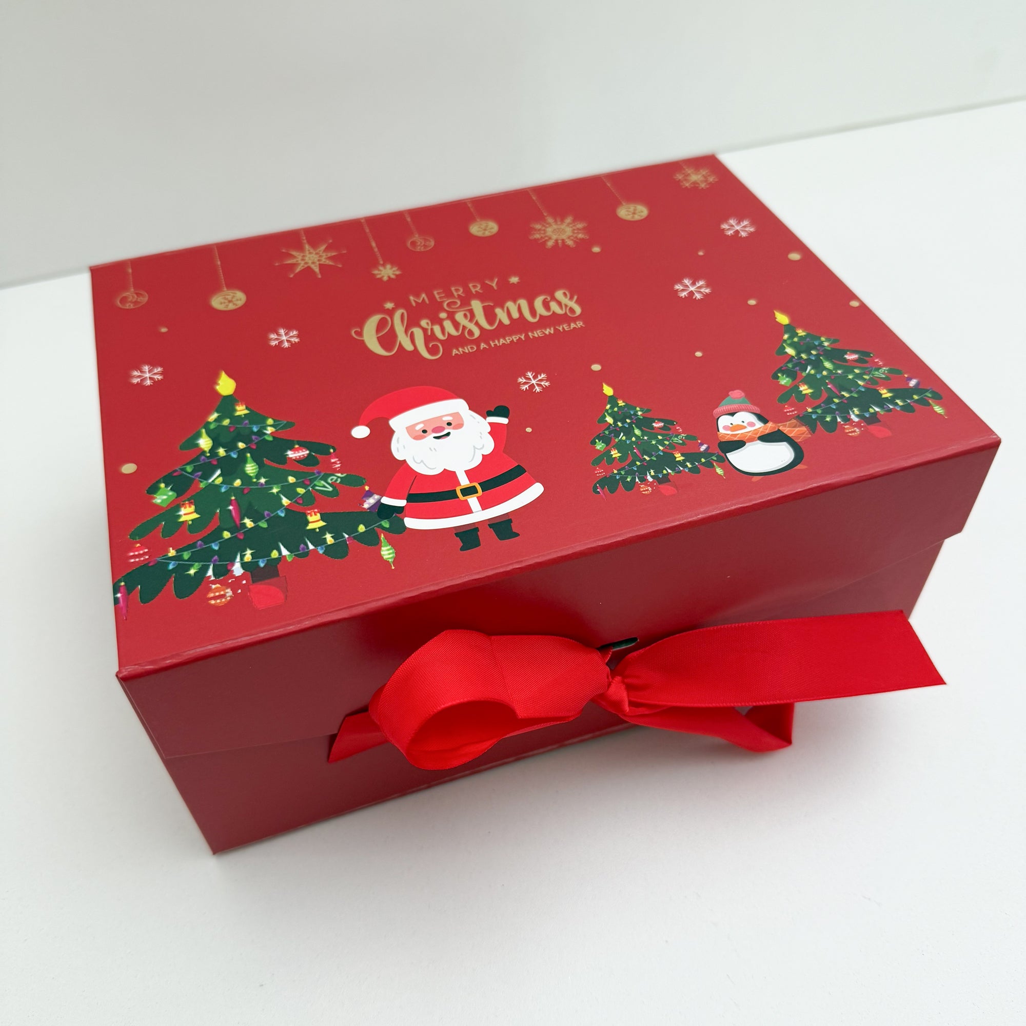 Hochwertige Weihnachtsbox mit Magnetverschluss (leer)