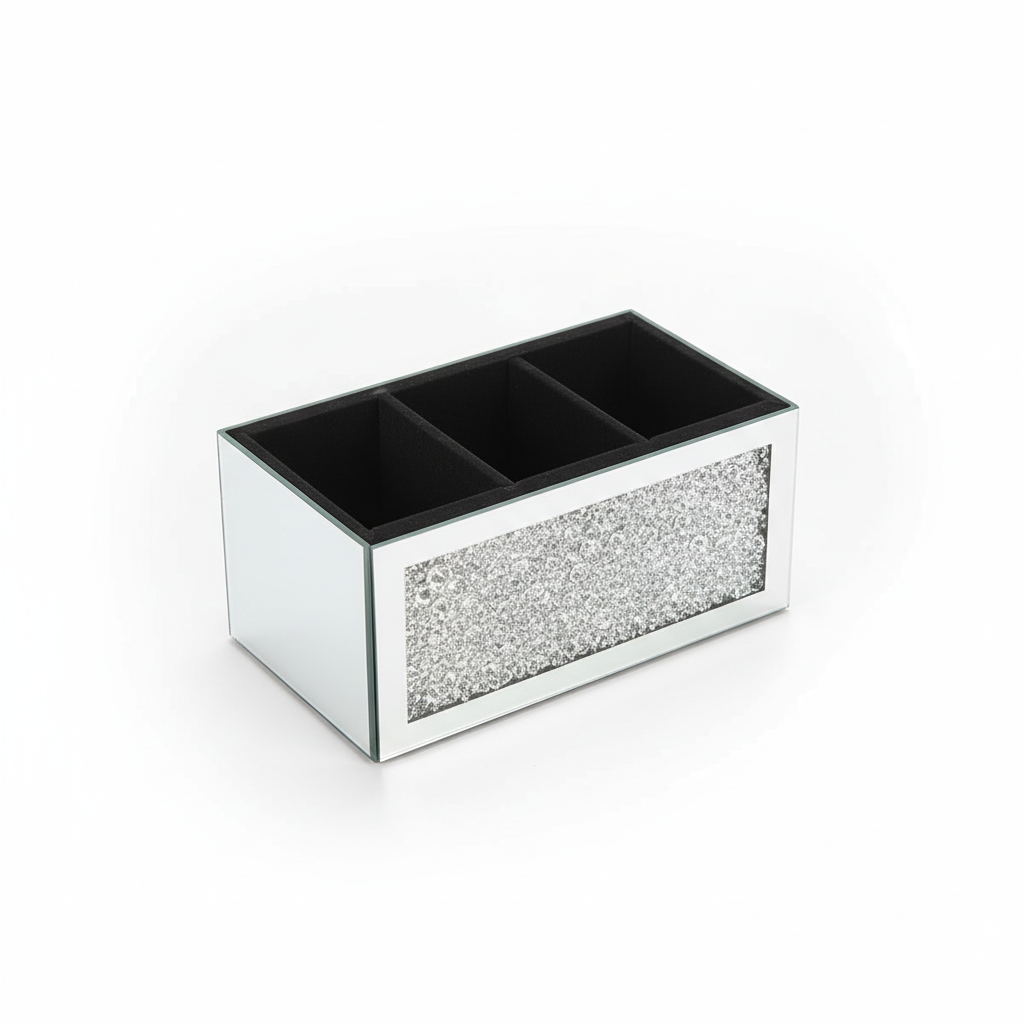 Professional studio product photo of jewelry organizer box