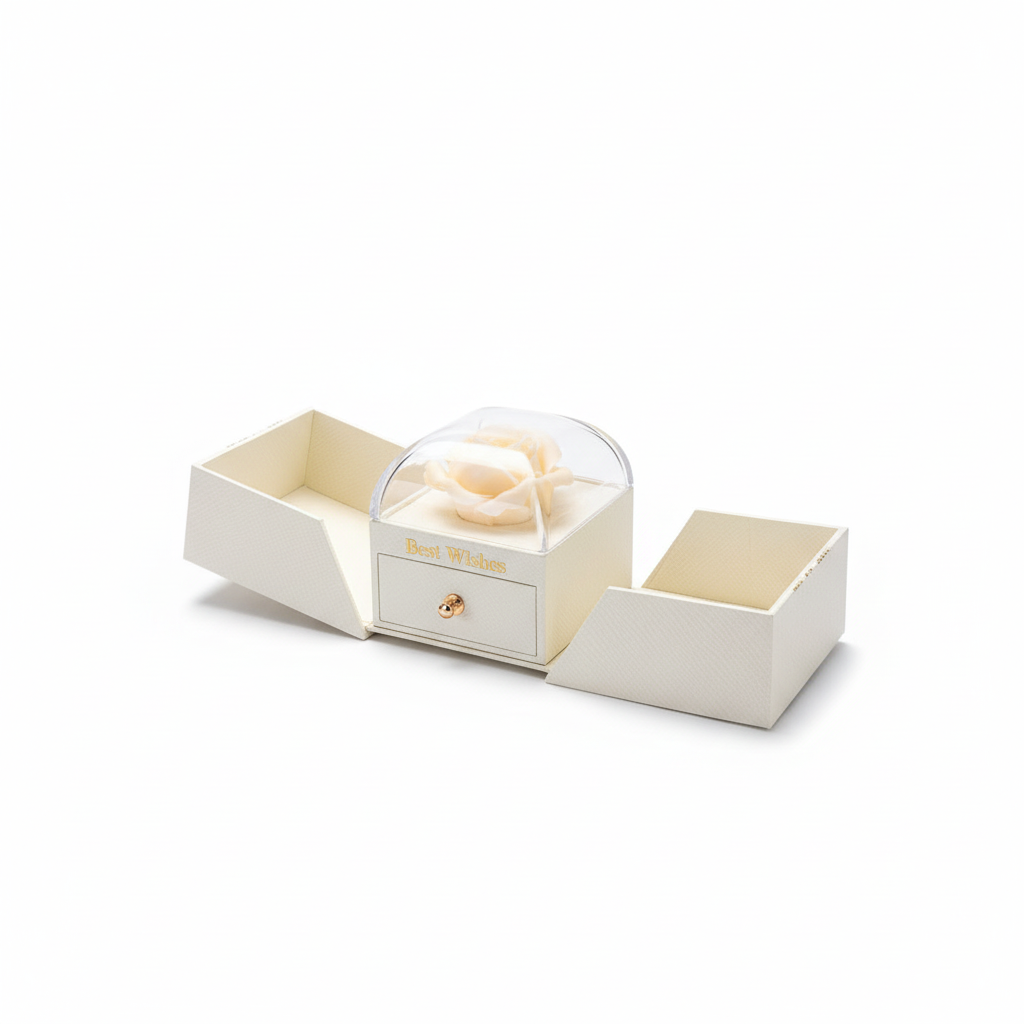 Professionelles Produktbild der Schmuckverpackung "Best Wishes"