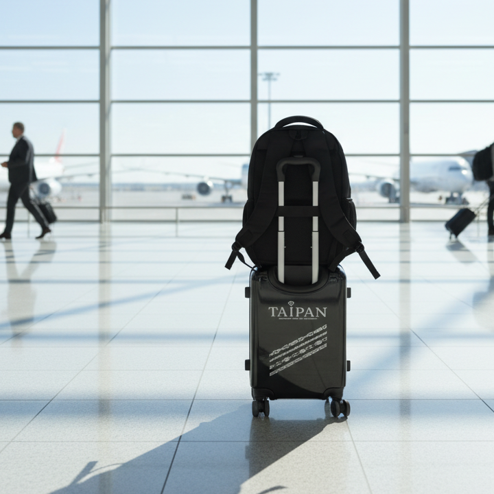 TAIPAN Koffer am Flughafen