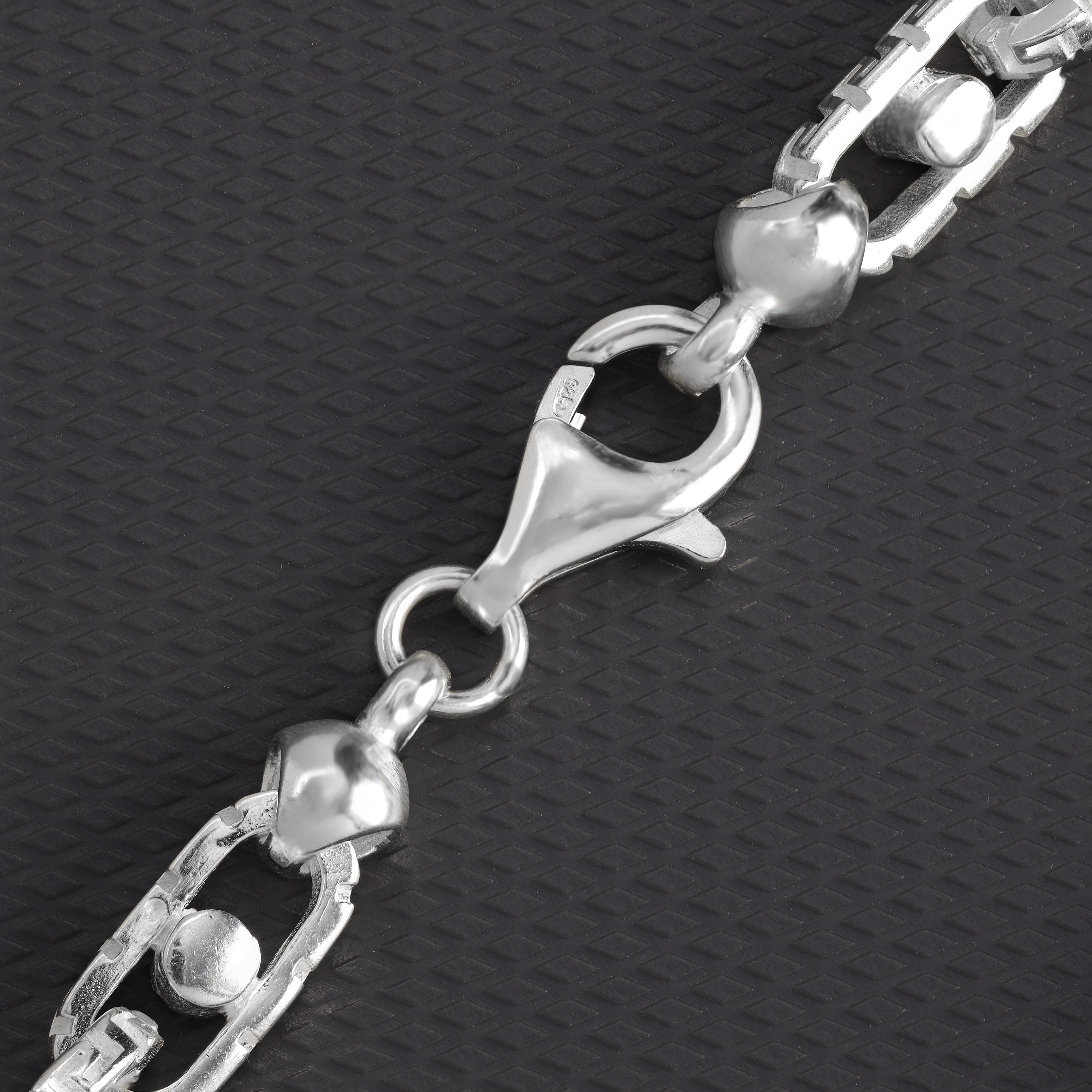 6mm Santorini Armband - 925 Silber - Taipan Schmuck