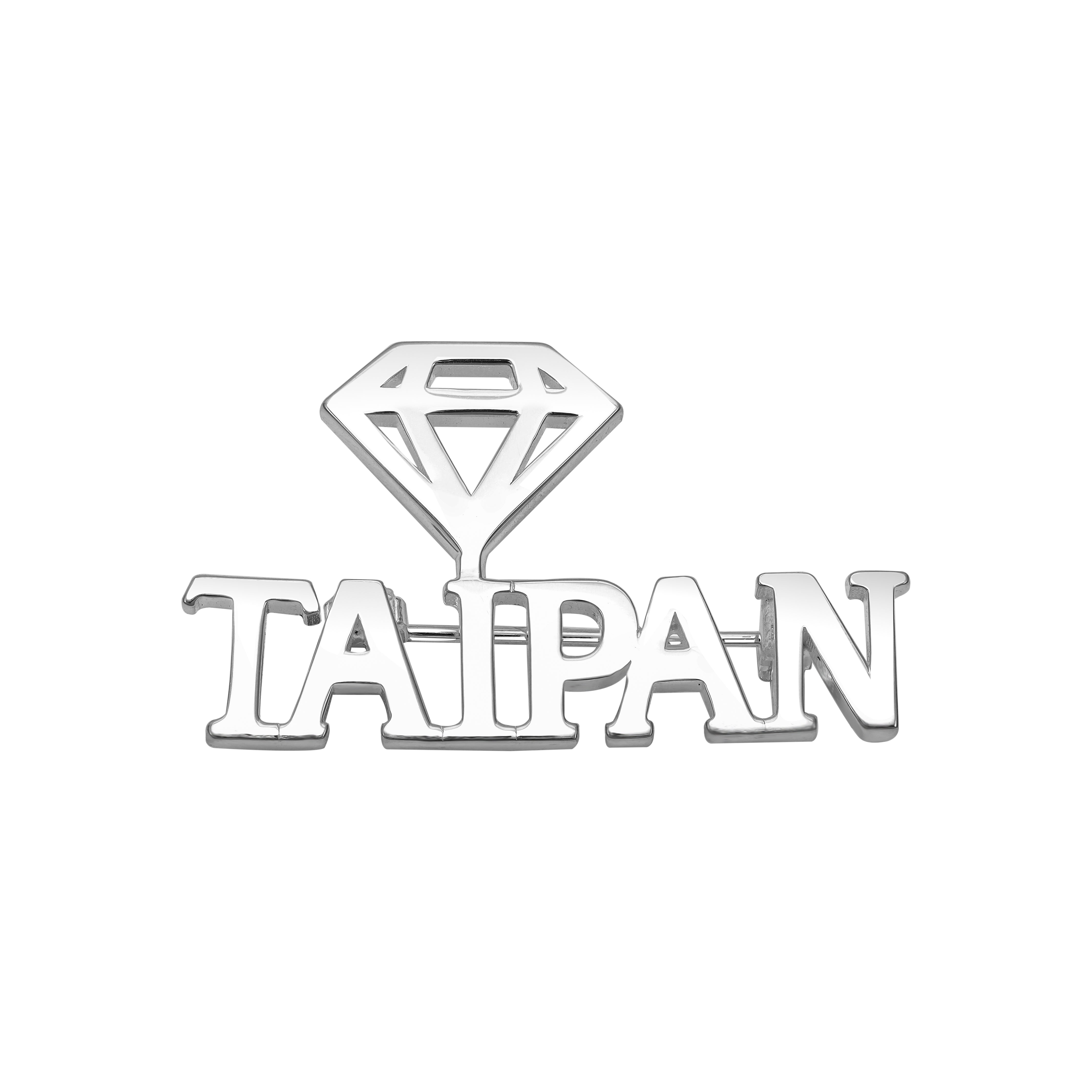 Taipan Brosche Anstecknadel Anhänger aus 925 Sterlingsilber (BR001) - Taipan Schmuck