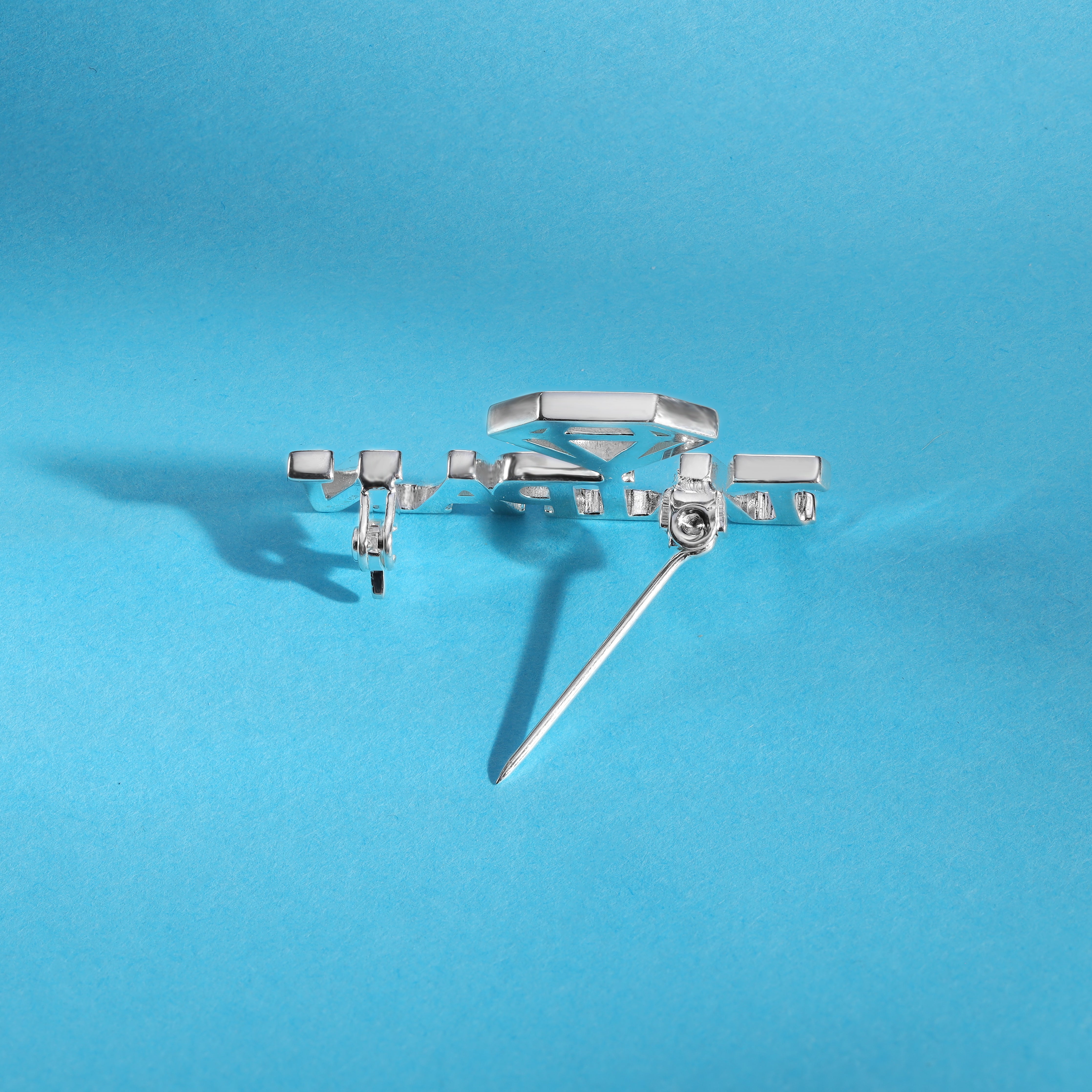 Taipan Brosche Anstecknadel Anhänger aus 925 Sterlingsilber (BR001) - Taipan Schmuck