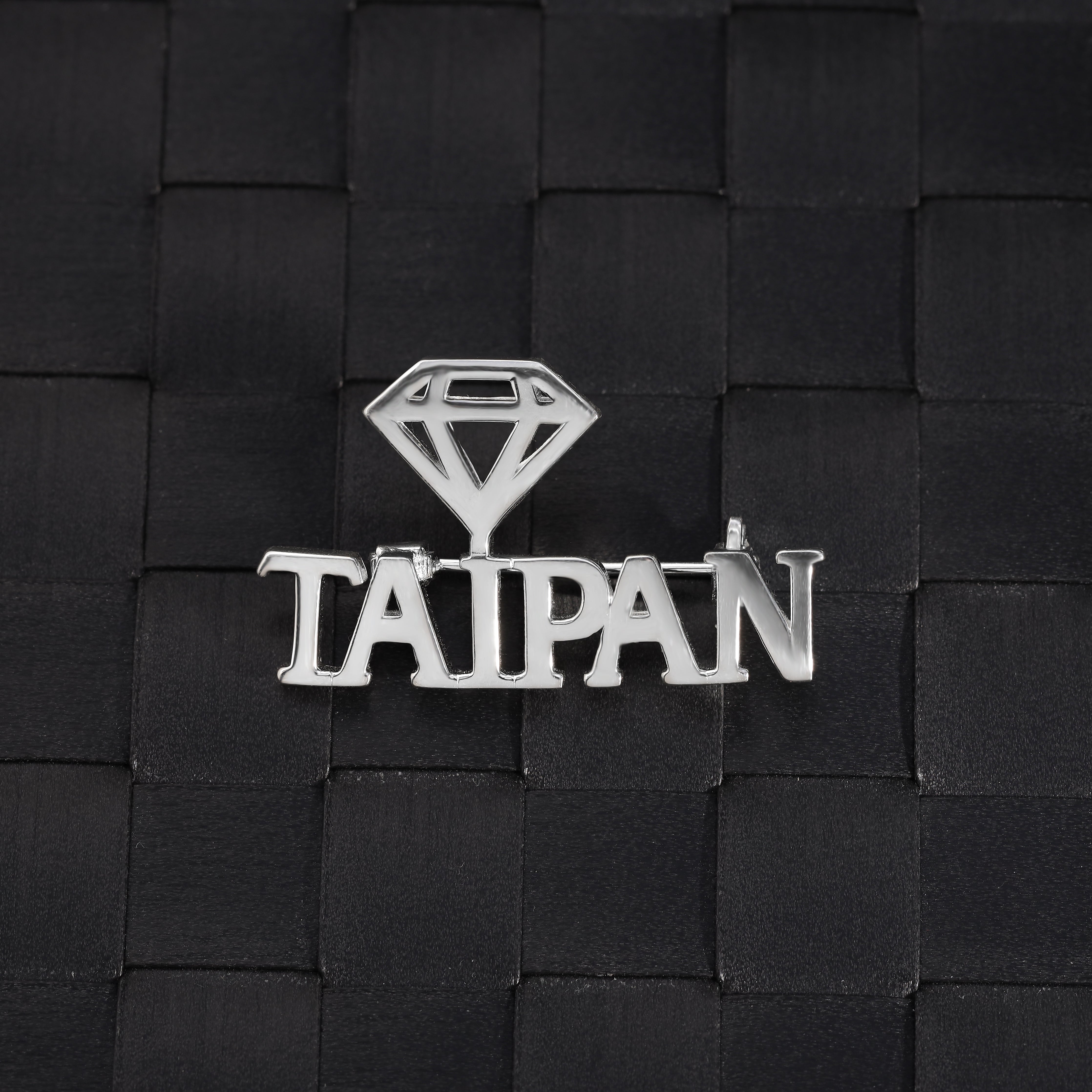 Taipan Brosche Anstecknadel Anhänger aus 925 Sterlingsilber (BR001) - Taipan Schmuck