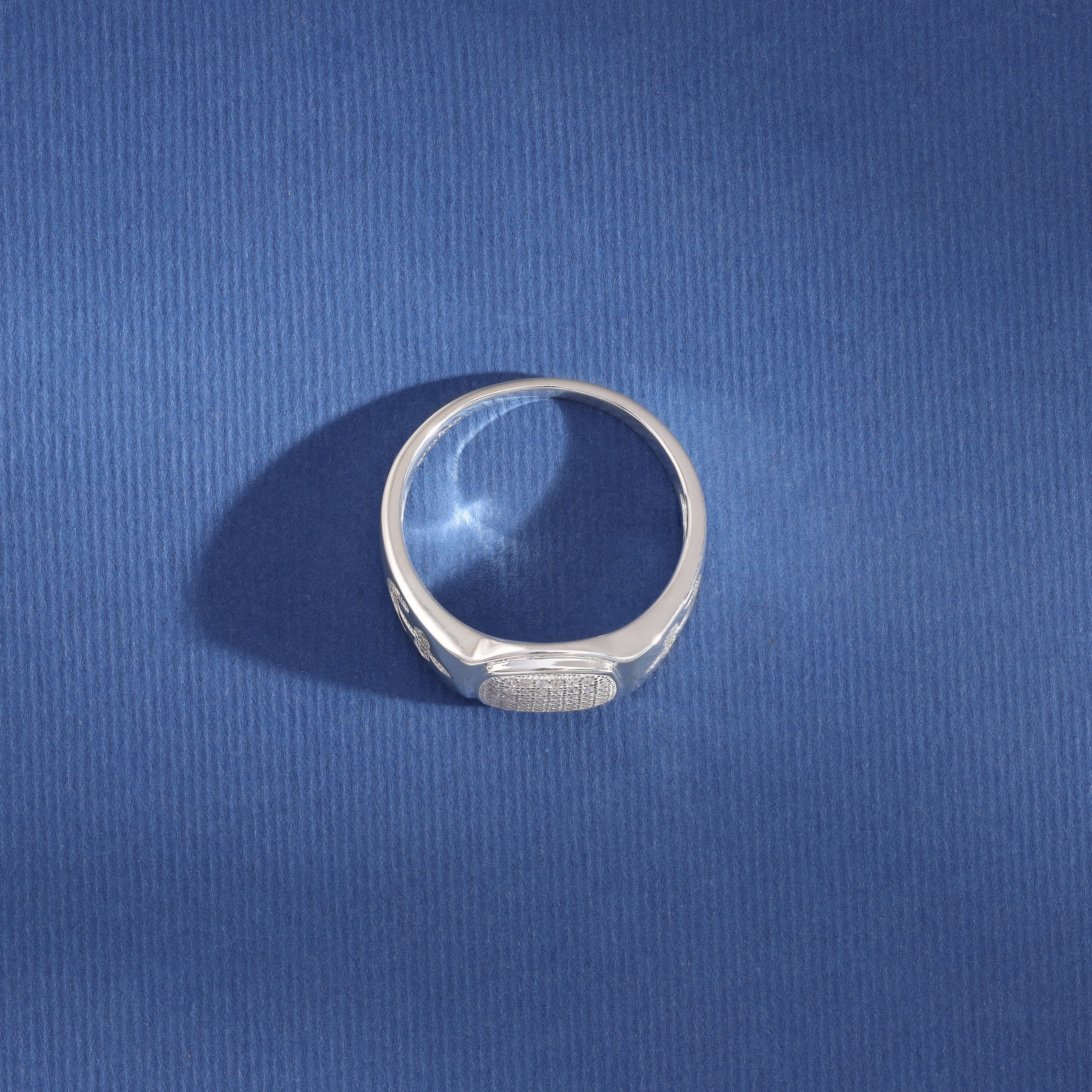 Iced Out Stil Ring Silberring Größe 8-11 aus 925 Sterlingsilber - Taipan Schmuck