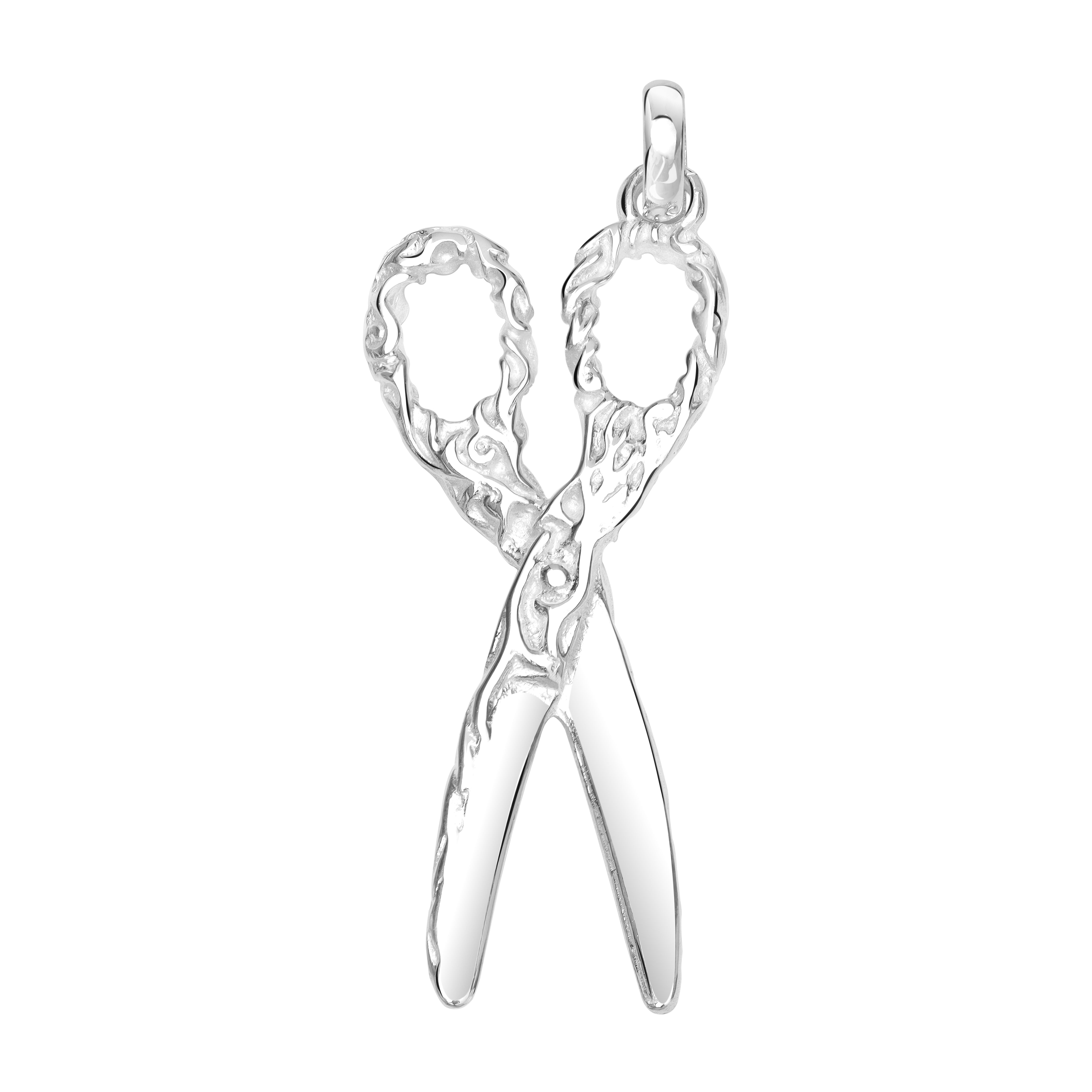 Schere Motiv Anhänger aus 925 Sterlingsilber (PE179) - Taipan Schmuck
