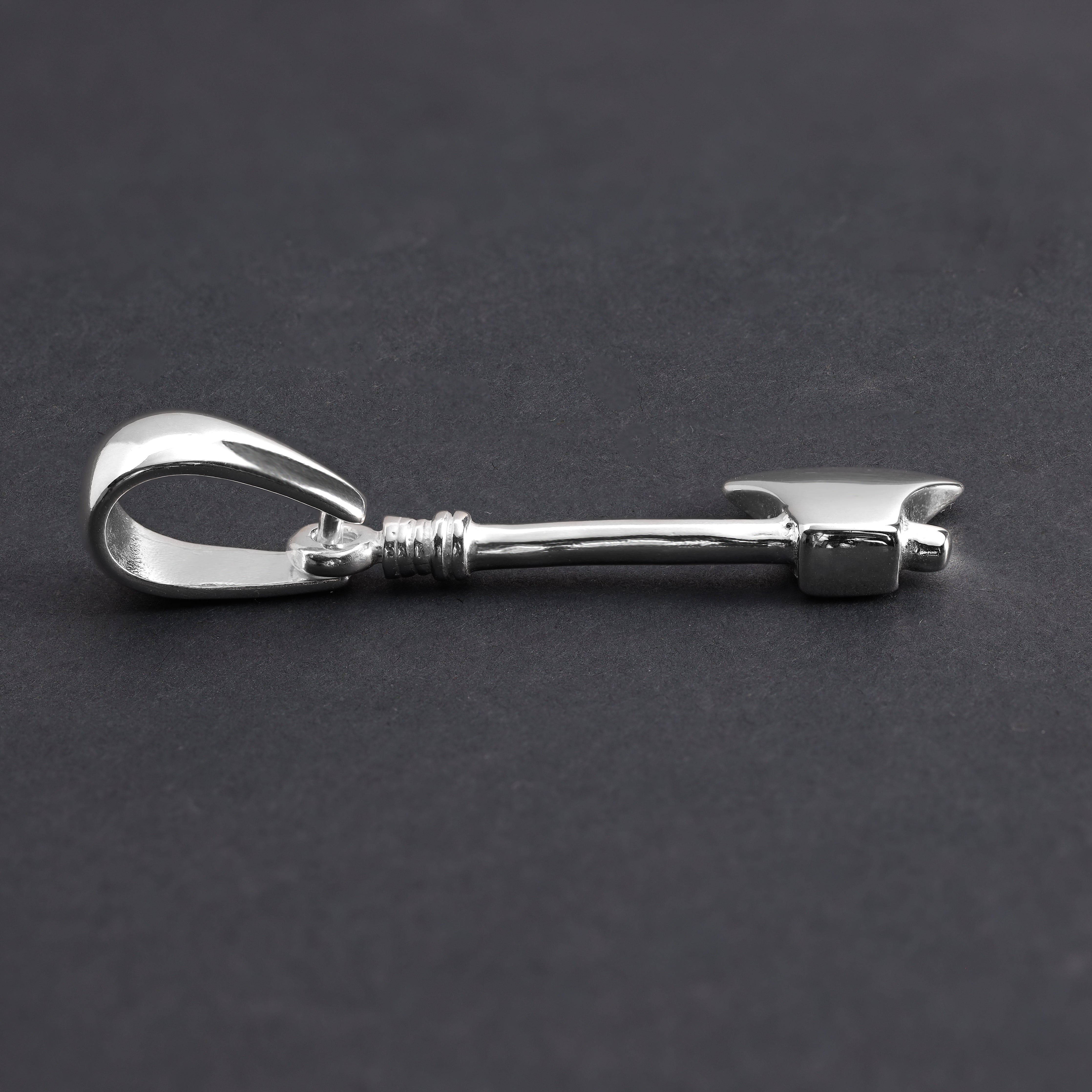 Axt Anhänger aus 925 Sterlingsilber (PE267) - Taipan Schmuck