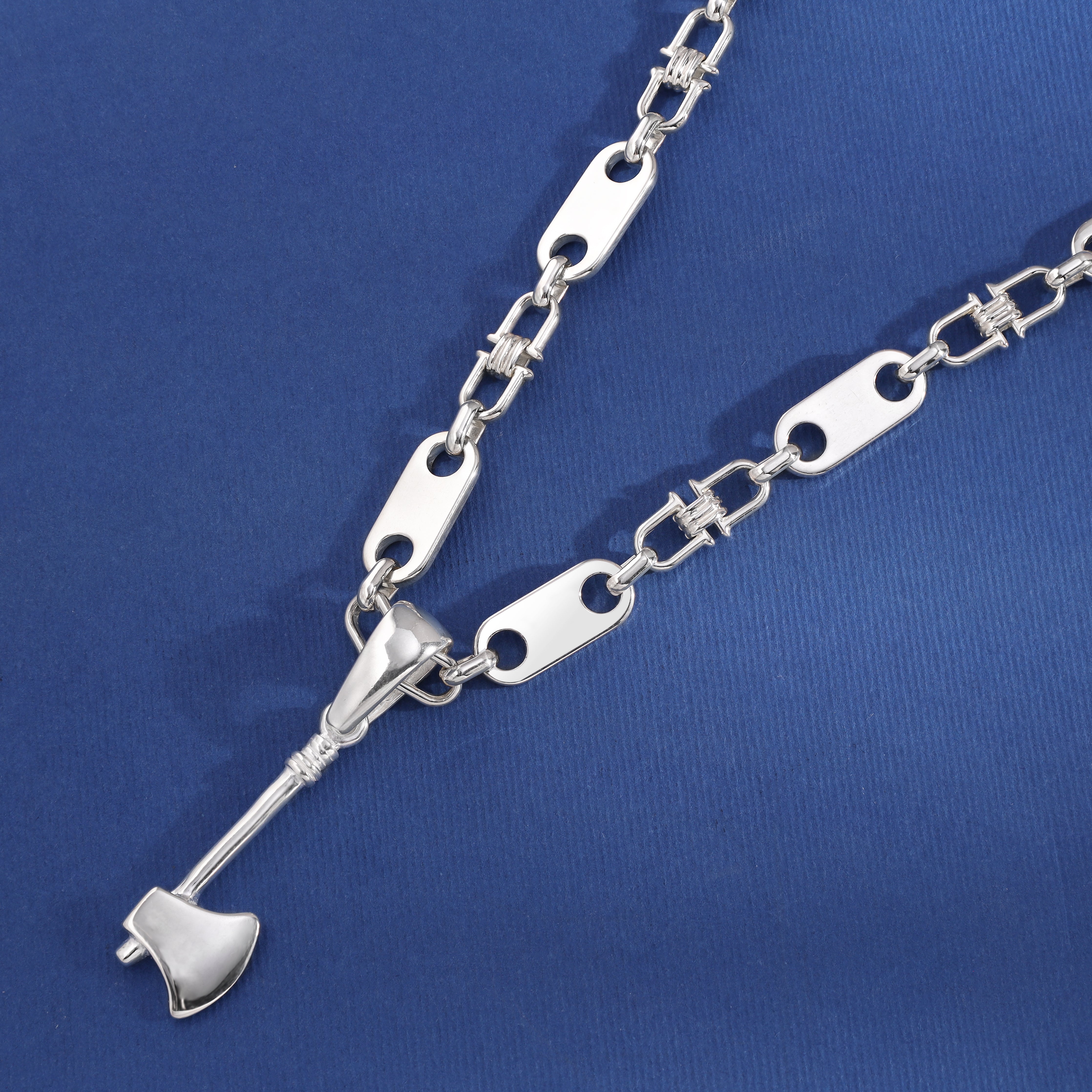 Axt Anhänger aus 925 Sterlingsilber (PE267) - Taipan Schmuck