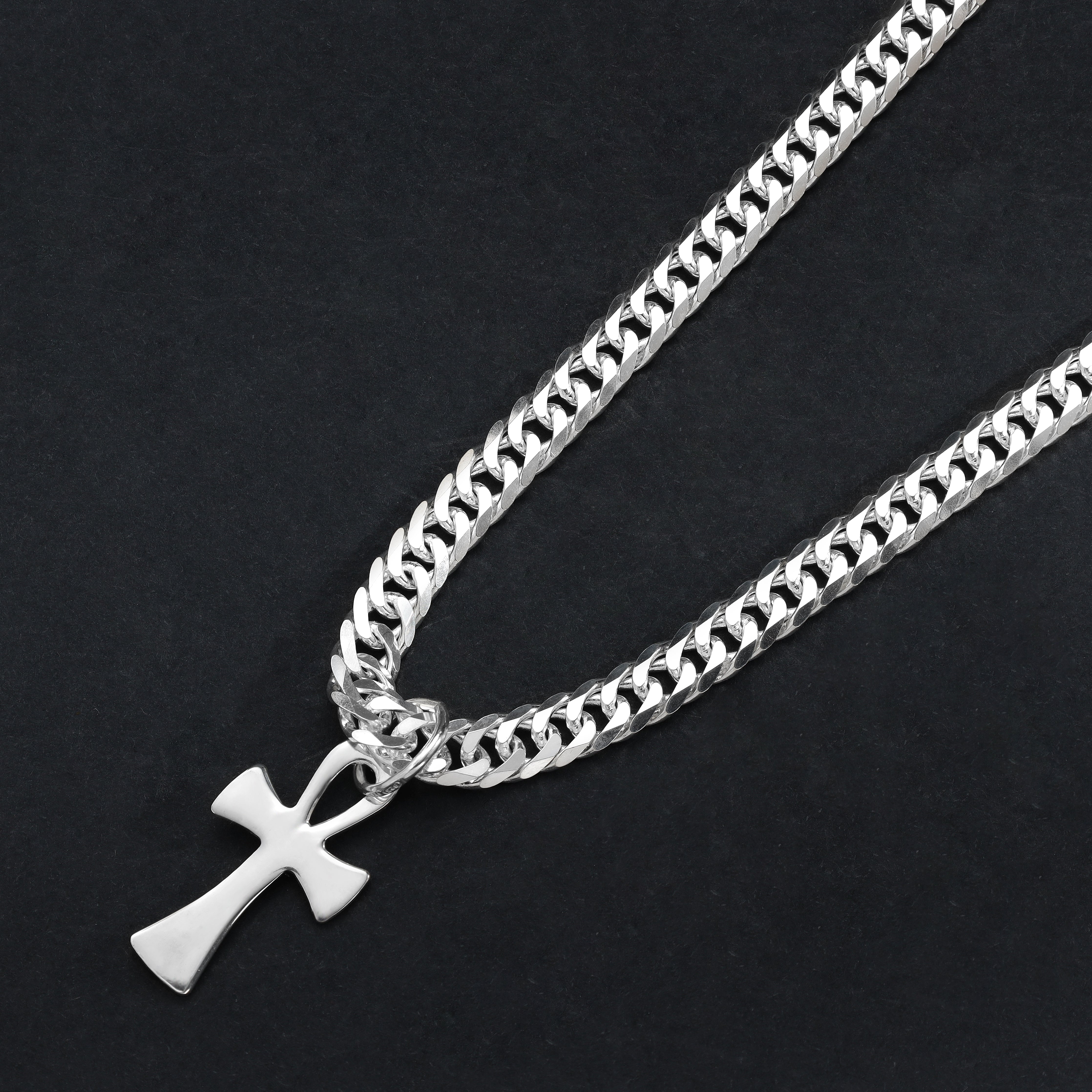 Kreuz Anhänger aus 925 Sterlingsilber (PE367) - Taipan Schmuck