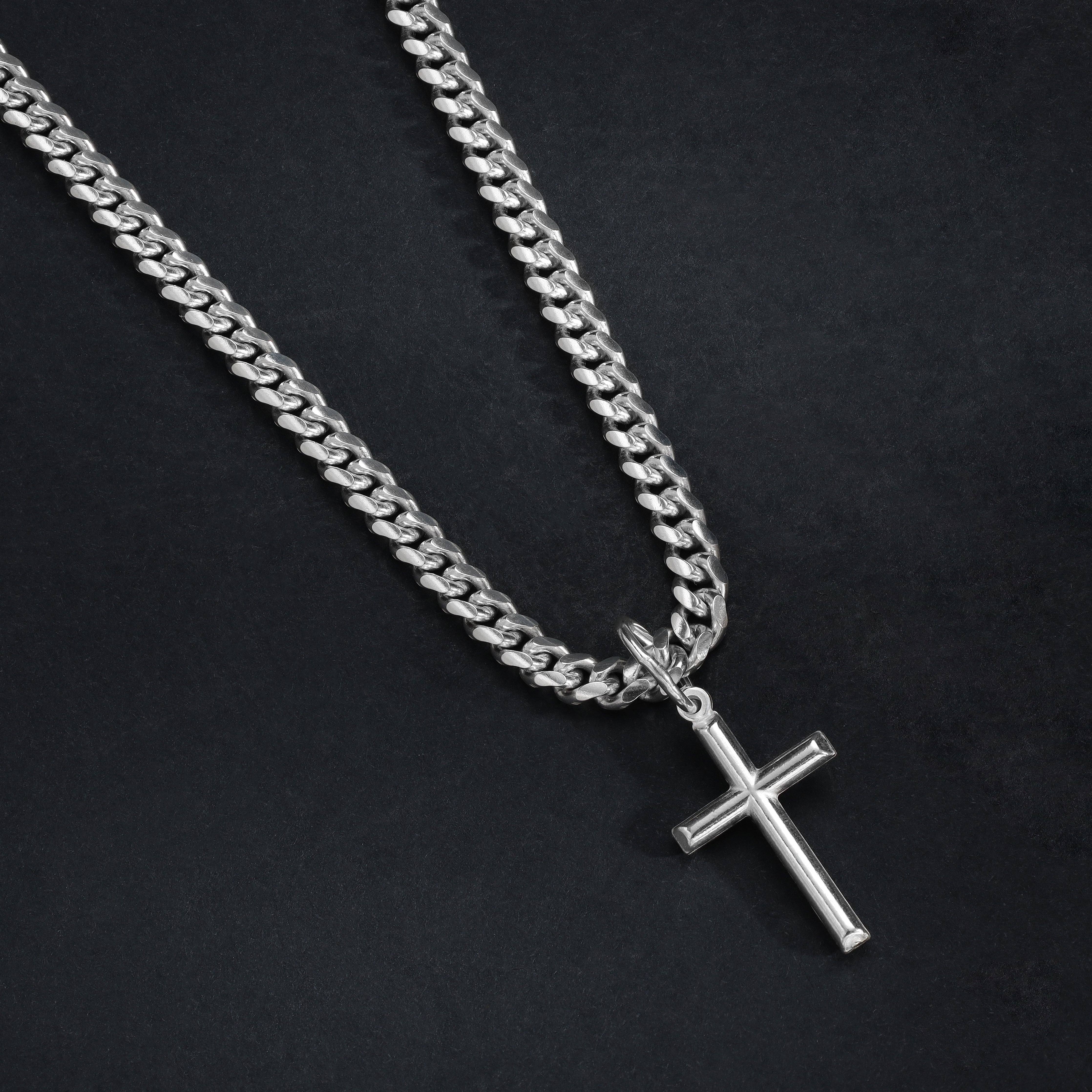 Kreuz Anhänger aus 925 Sterlingsilber (PE372) - Taipan Schmuck