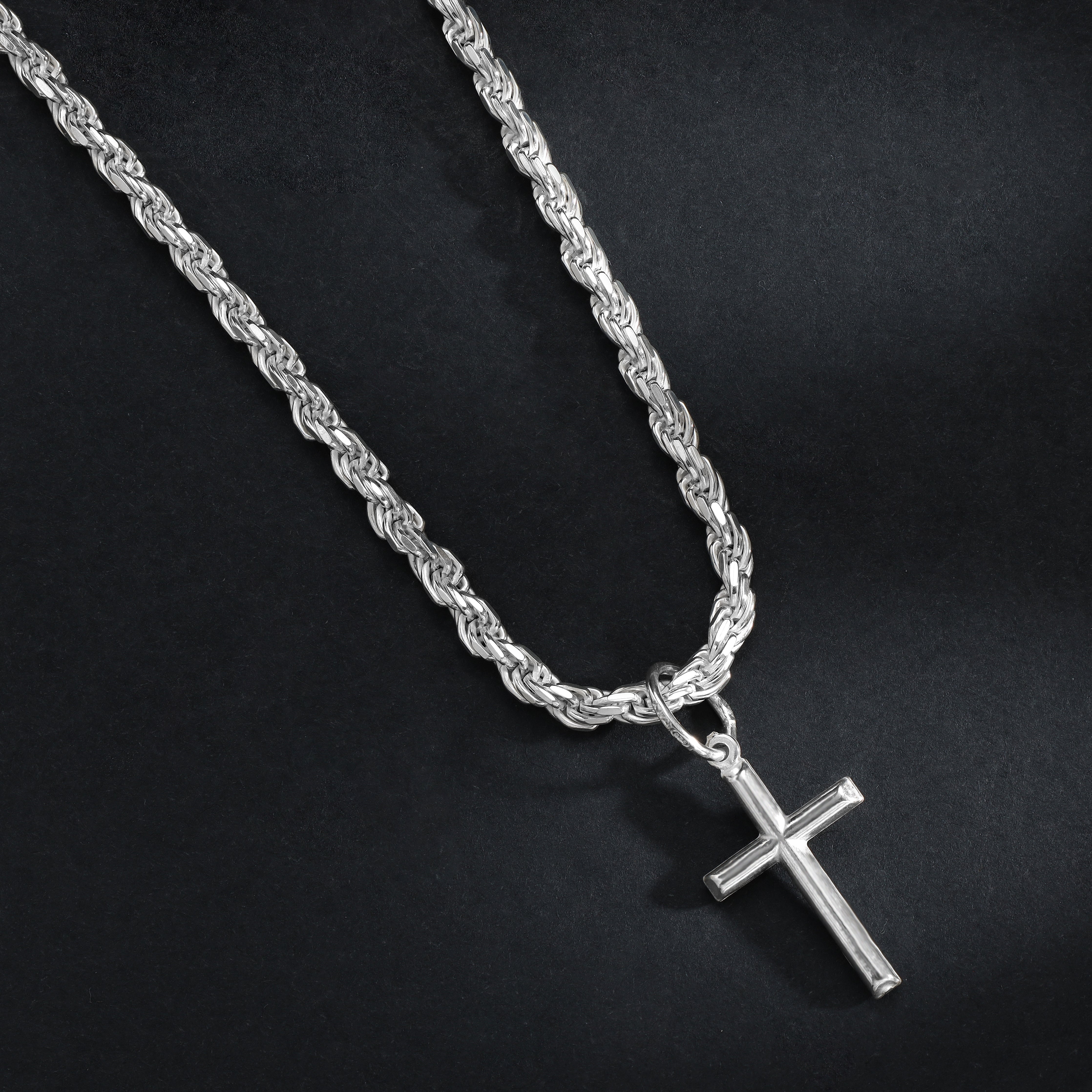 Kreuz Anhänger aus 925 Sterlingsilber (PE372) - Taipan Schmuck