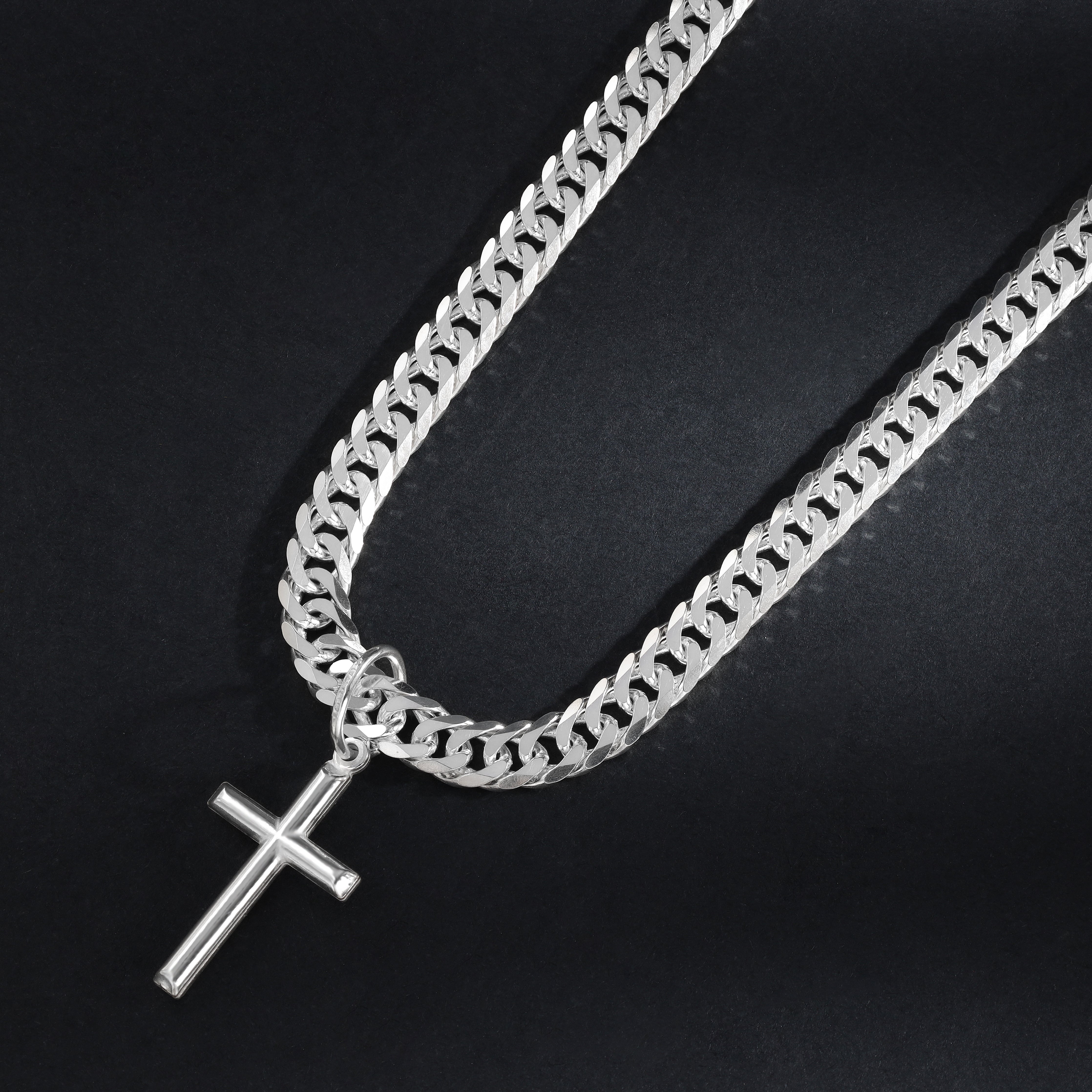 Kreuz Anhänger aus 925 Sterlingsilber (PE372) - Taipan Schmuck