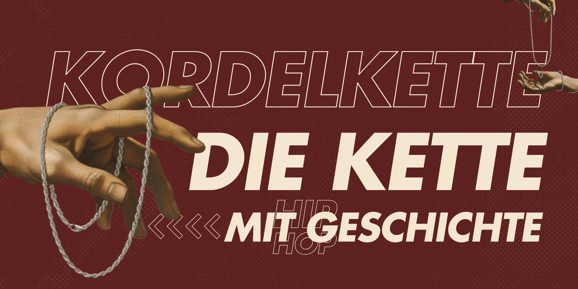 Kordelkette: Die Kette mit Geschichte – in Silber & Edelstahl