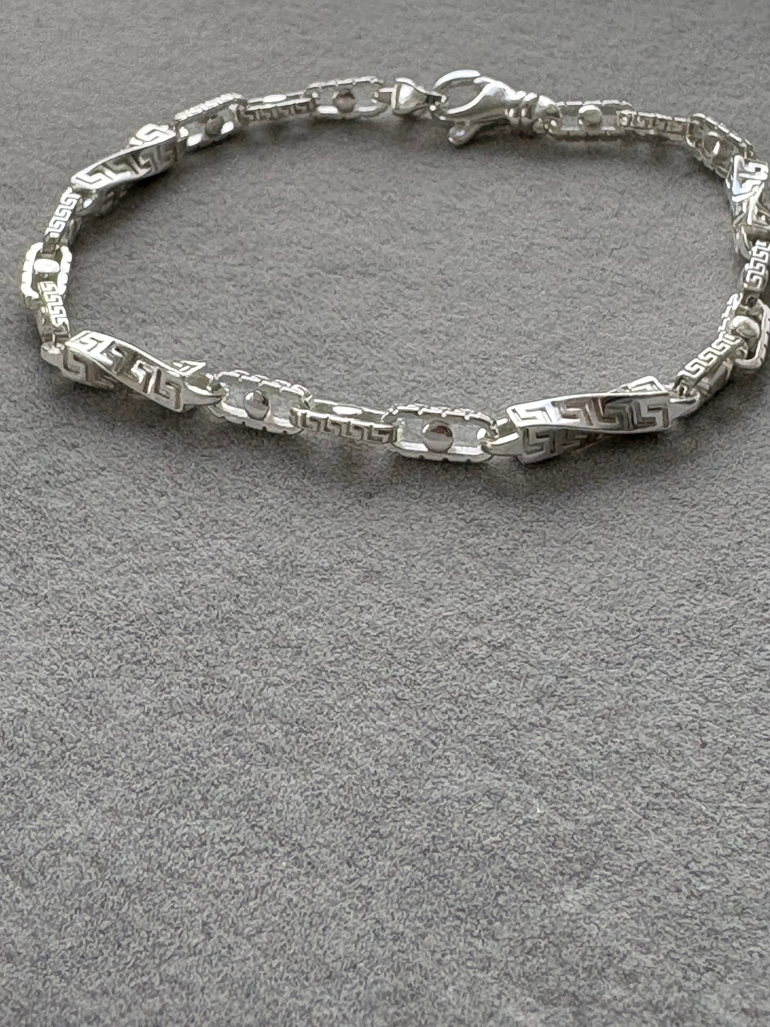 6mm Santorini bracelet - 925 silver