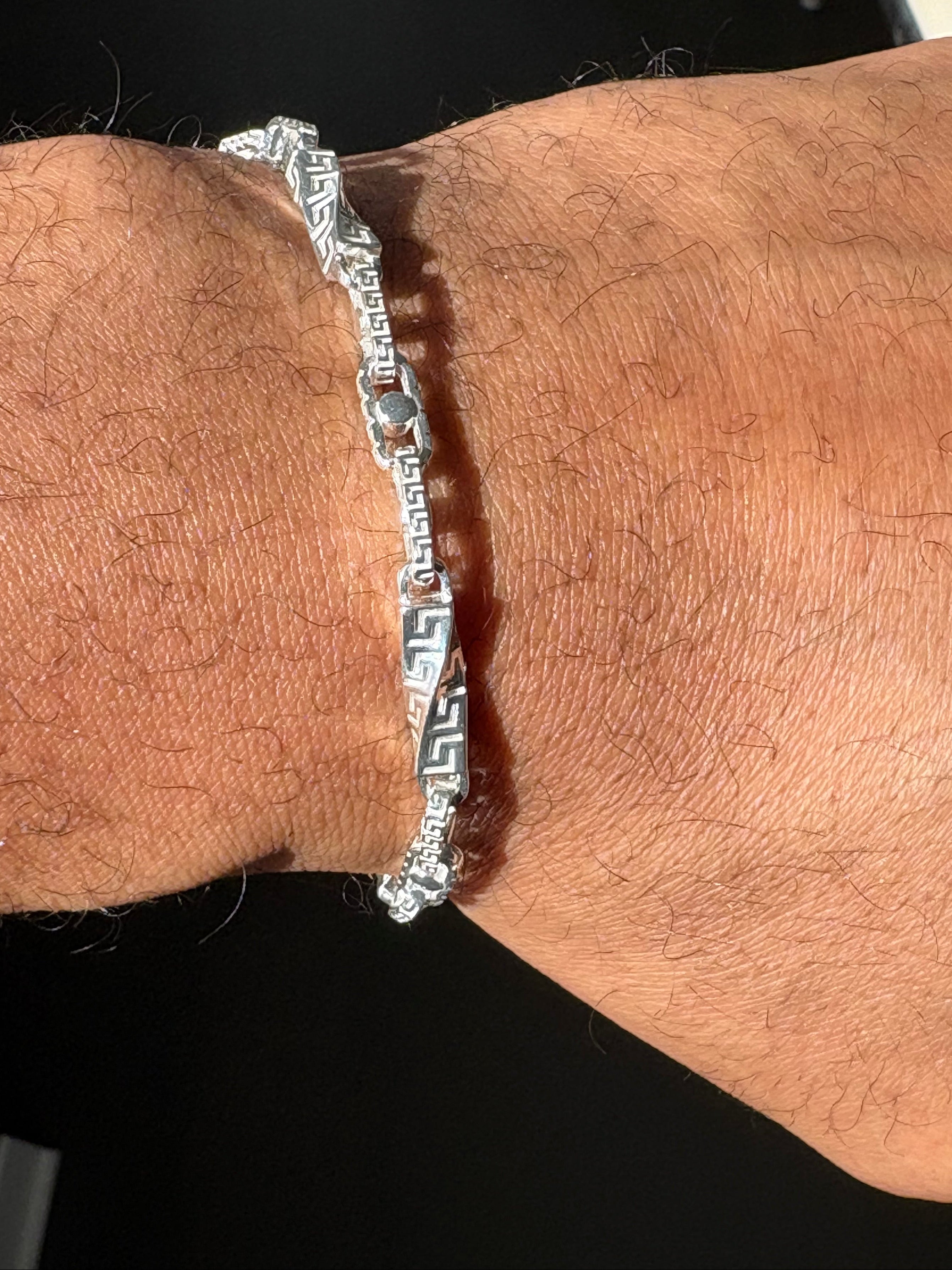 6mm Santorini bracelet - 925 silver