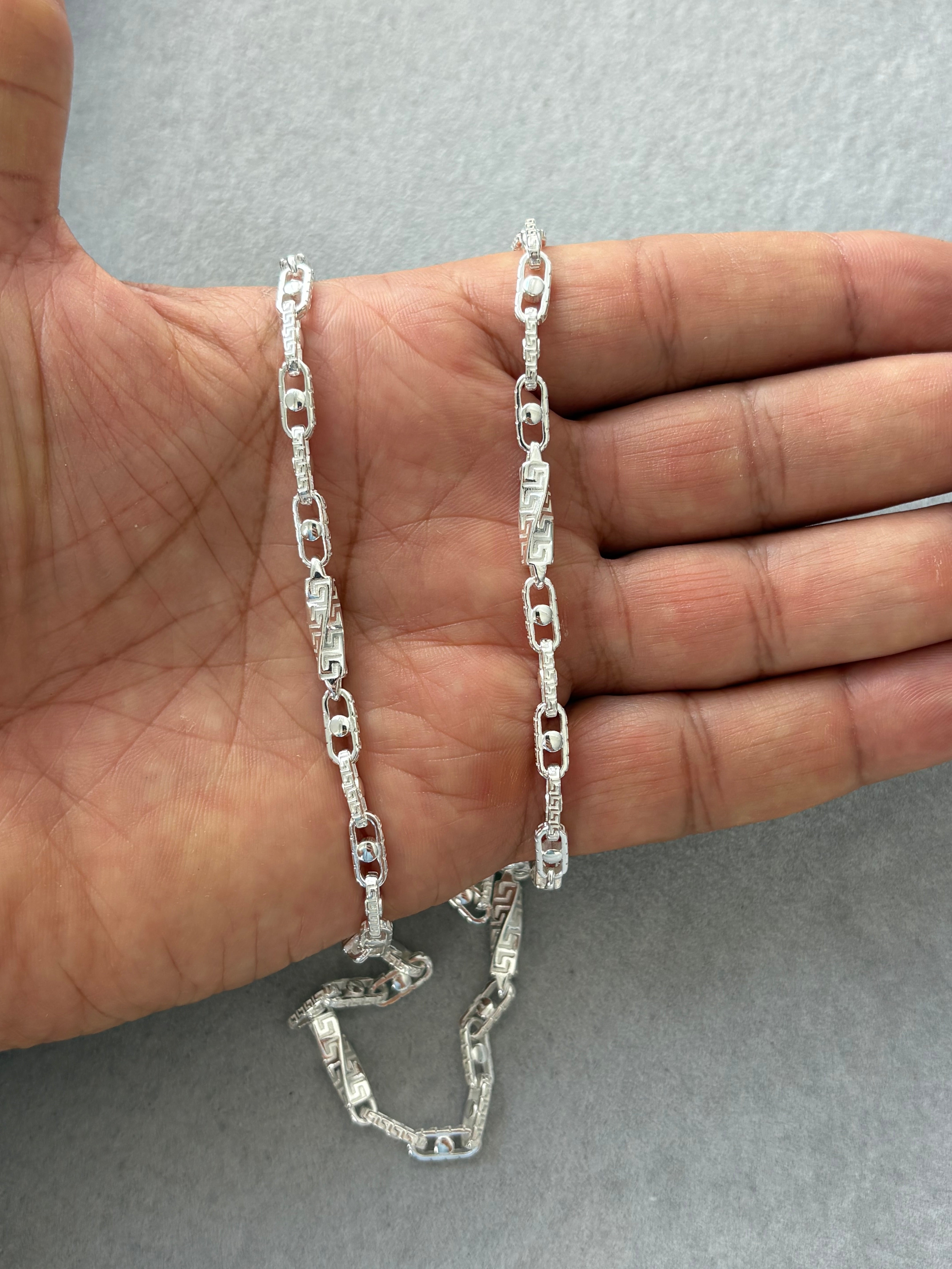 4,5mm Santorini Kette - 925 Silber