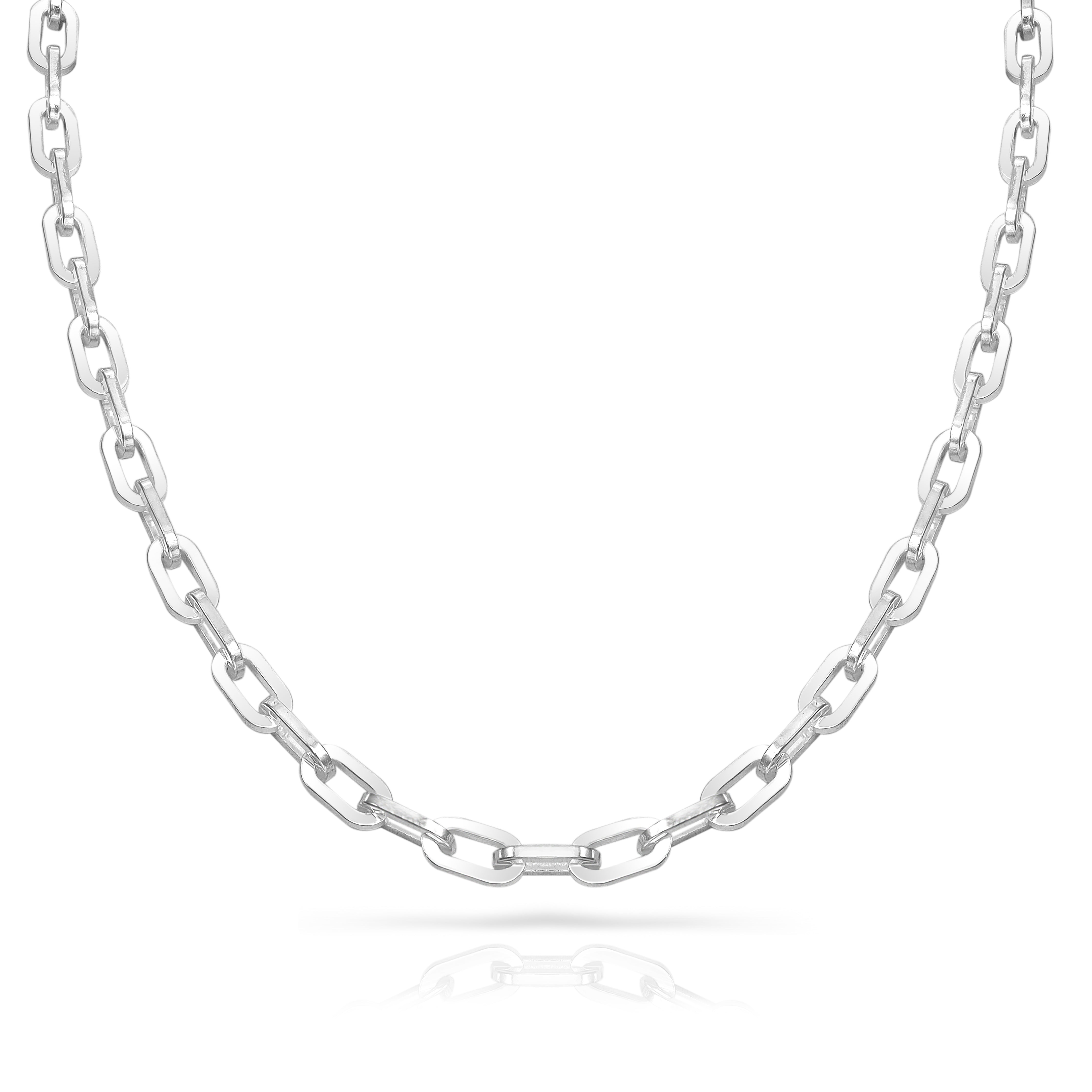 6mm Ankerkette aus 925 Sterling Silber - Taipan Schmuck