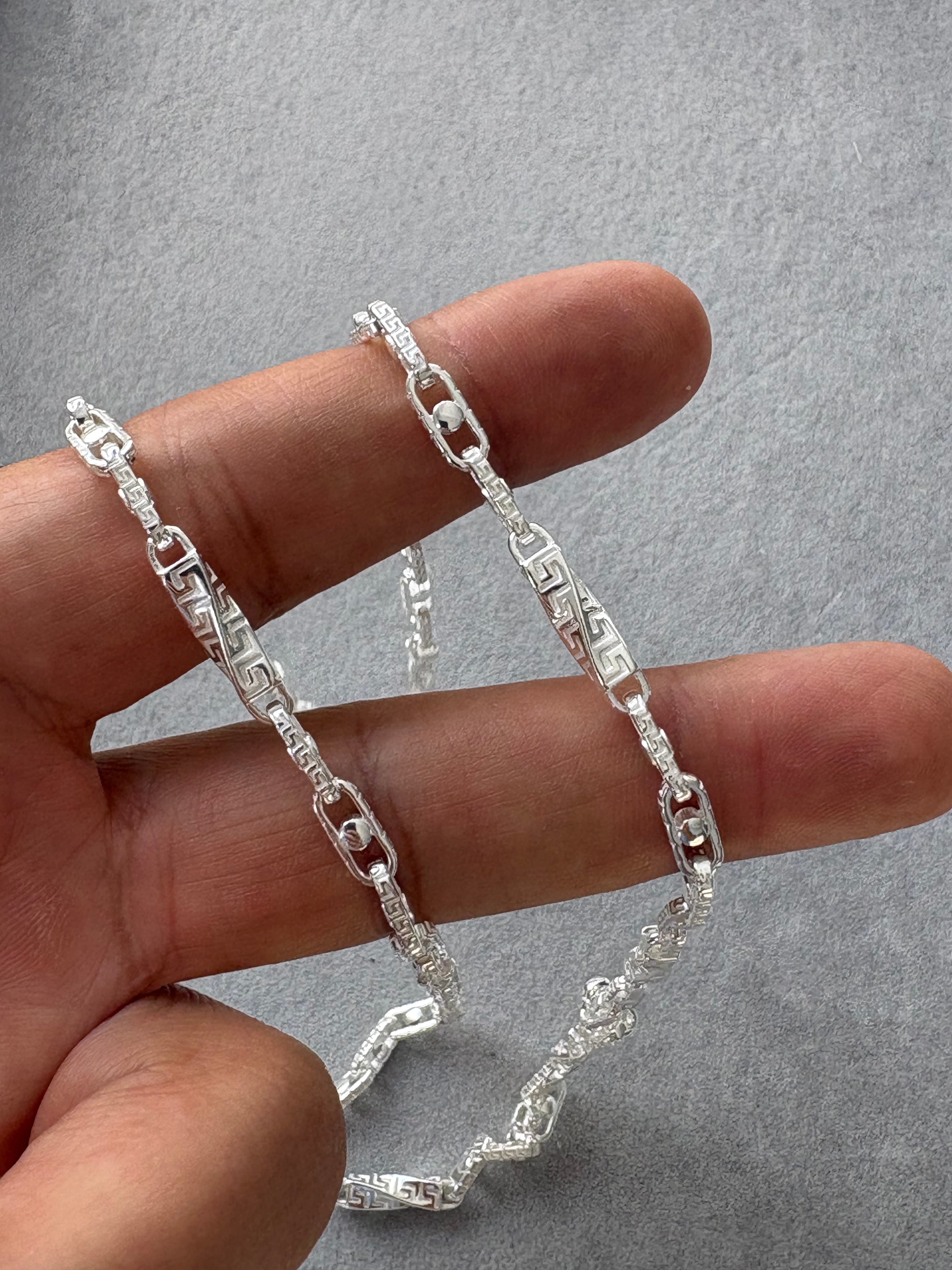 4,5mm Santorini Kette - 925 Silber