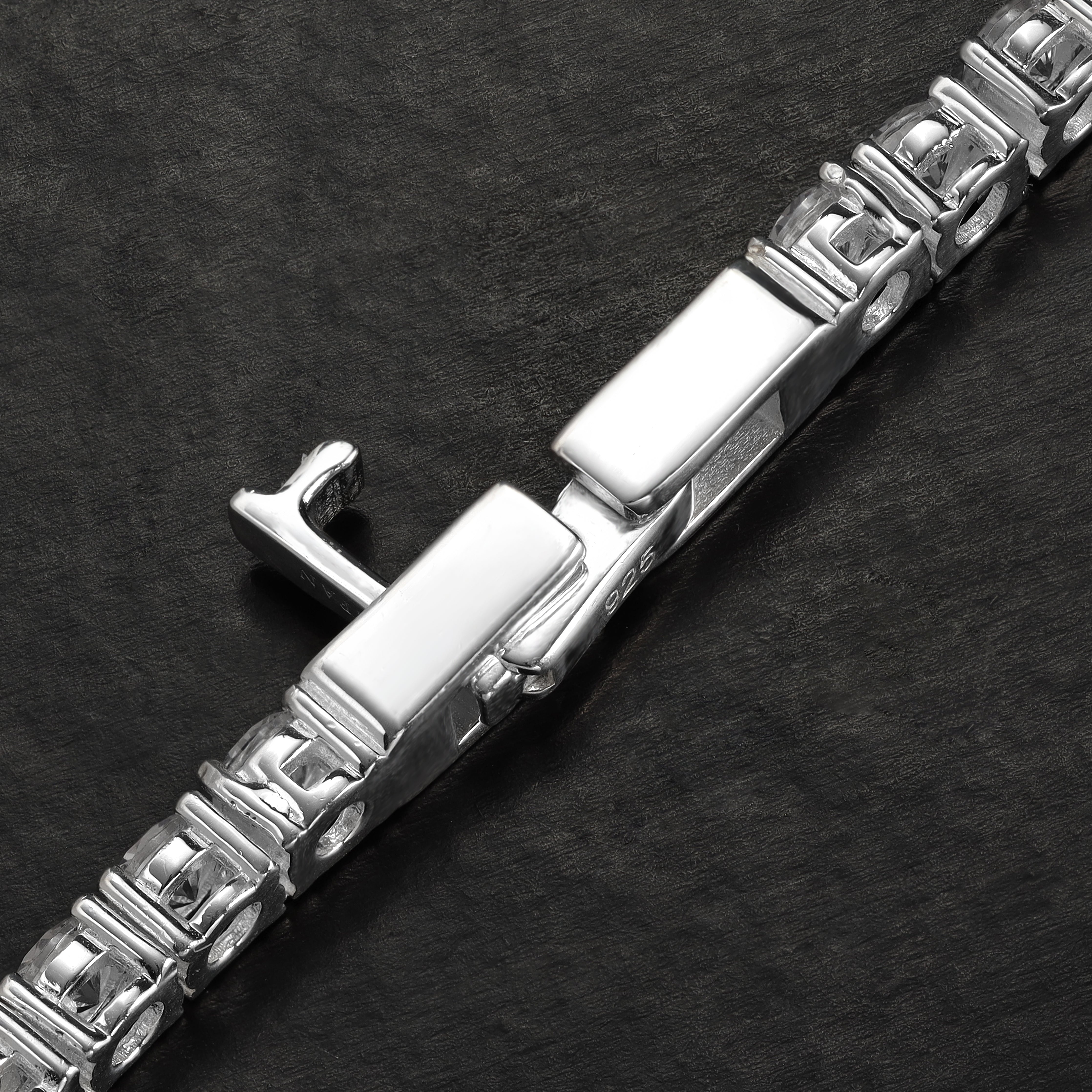 4mm Tennis chain bracelet Armband - 925 Sterlingsilber - Taipan Schmuck