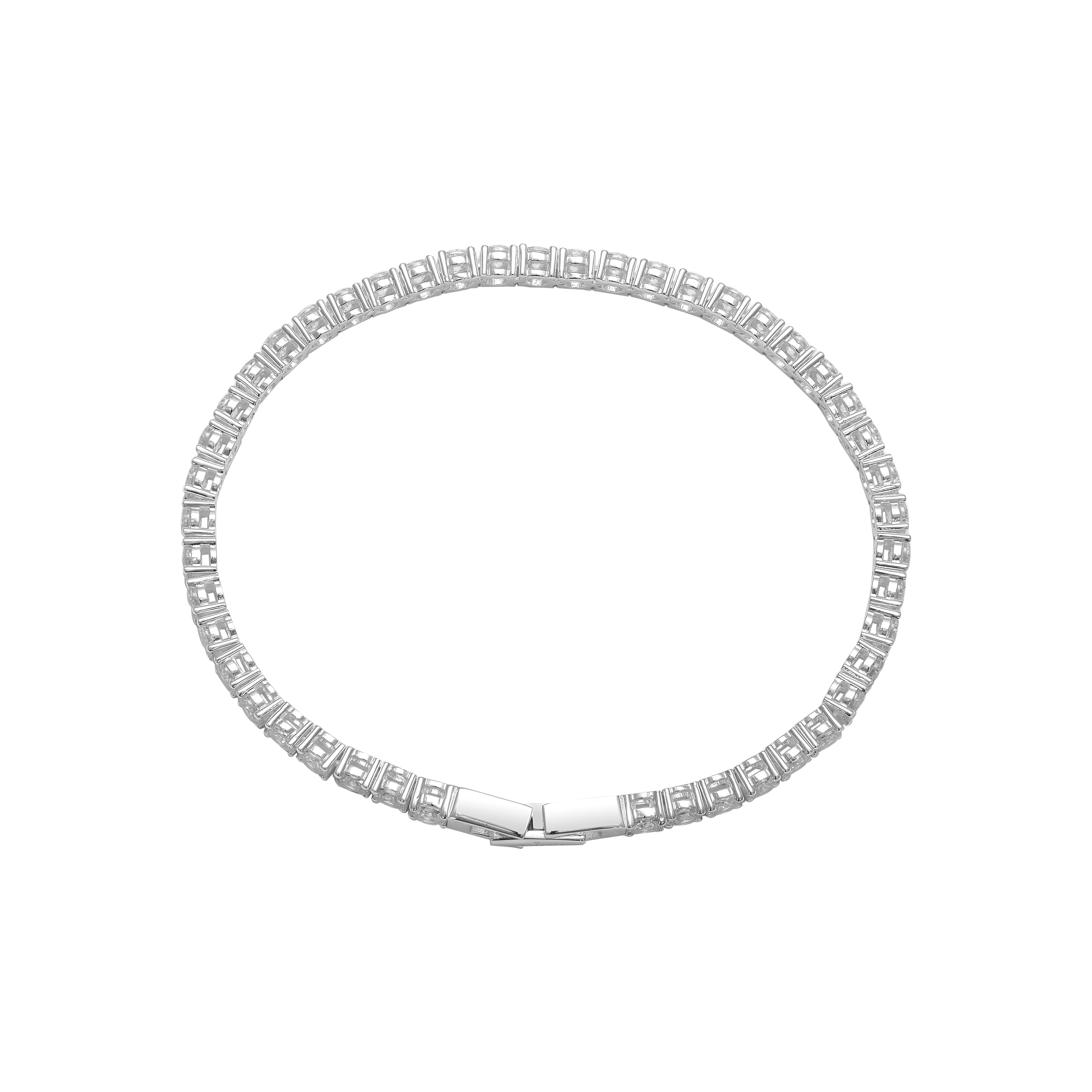 4mm Tennis chain bracelet Armband - 925 Sterlingsilber - Taipan Schmuck