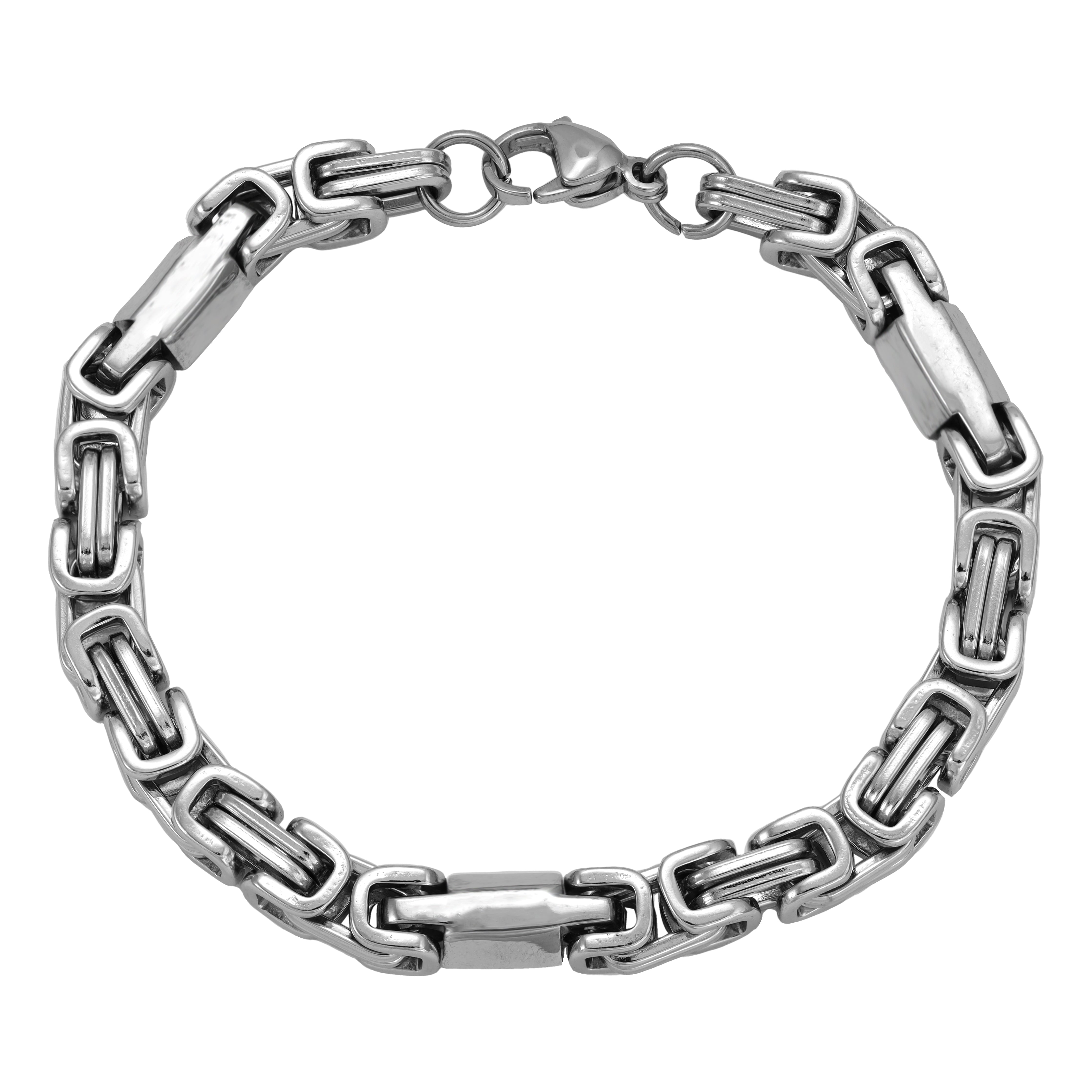 7mm king chain + Montecarlo bracelet 22cm made of stainless steel 