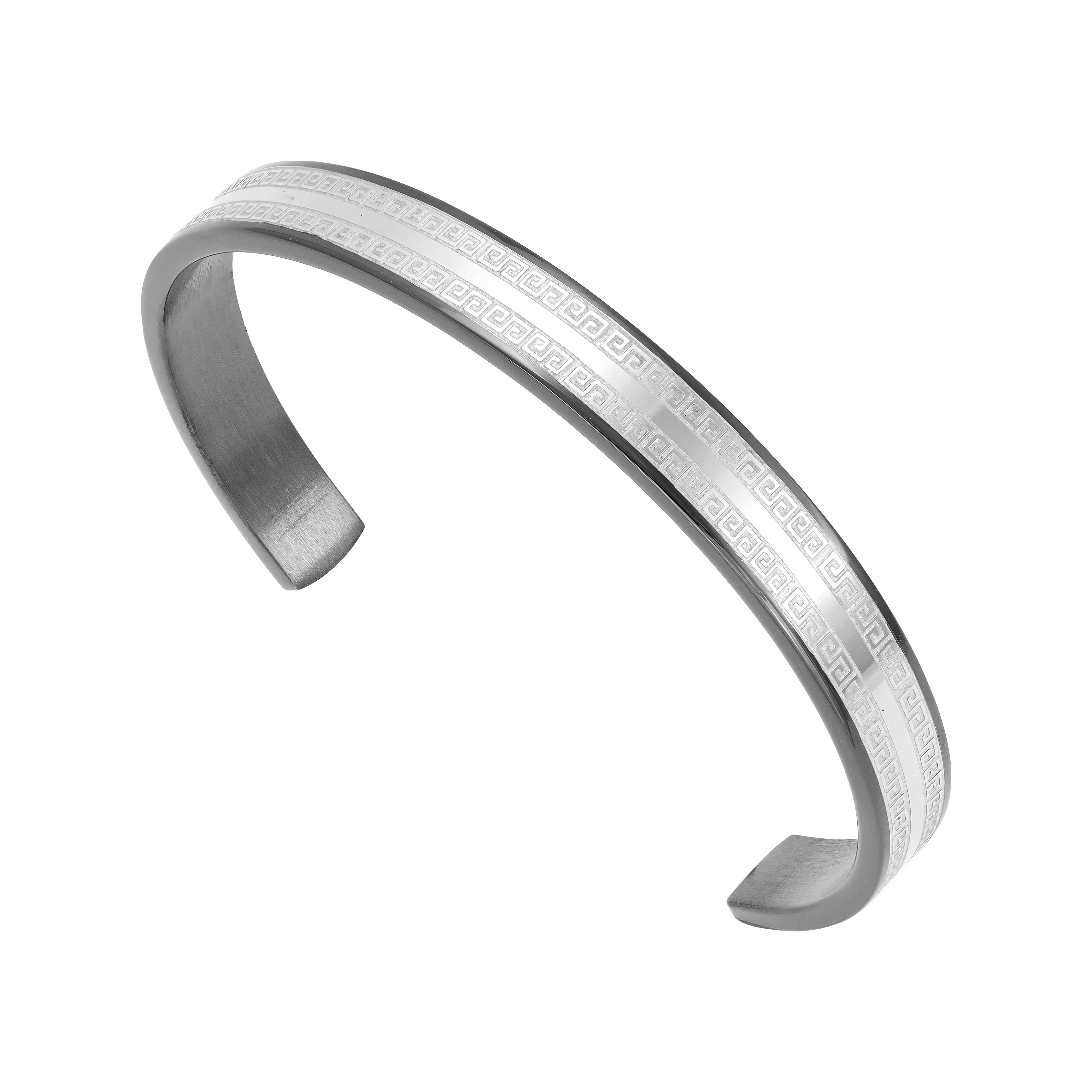 8mm Santorini stainless steel bangle bracelet 