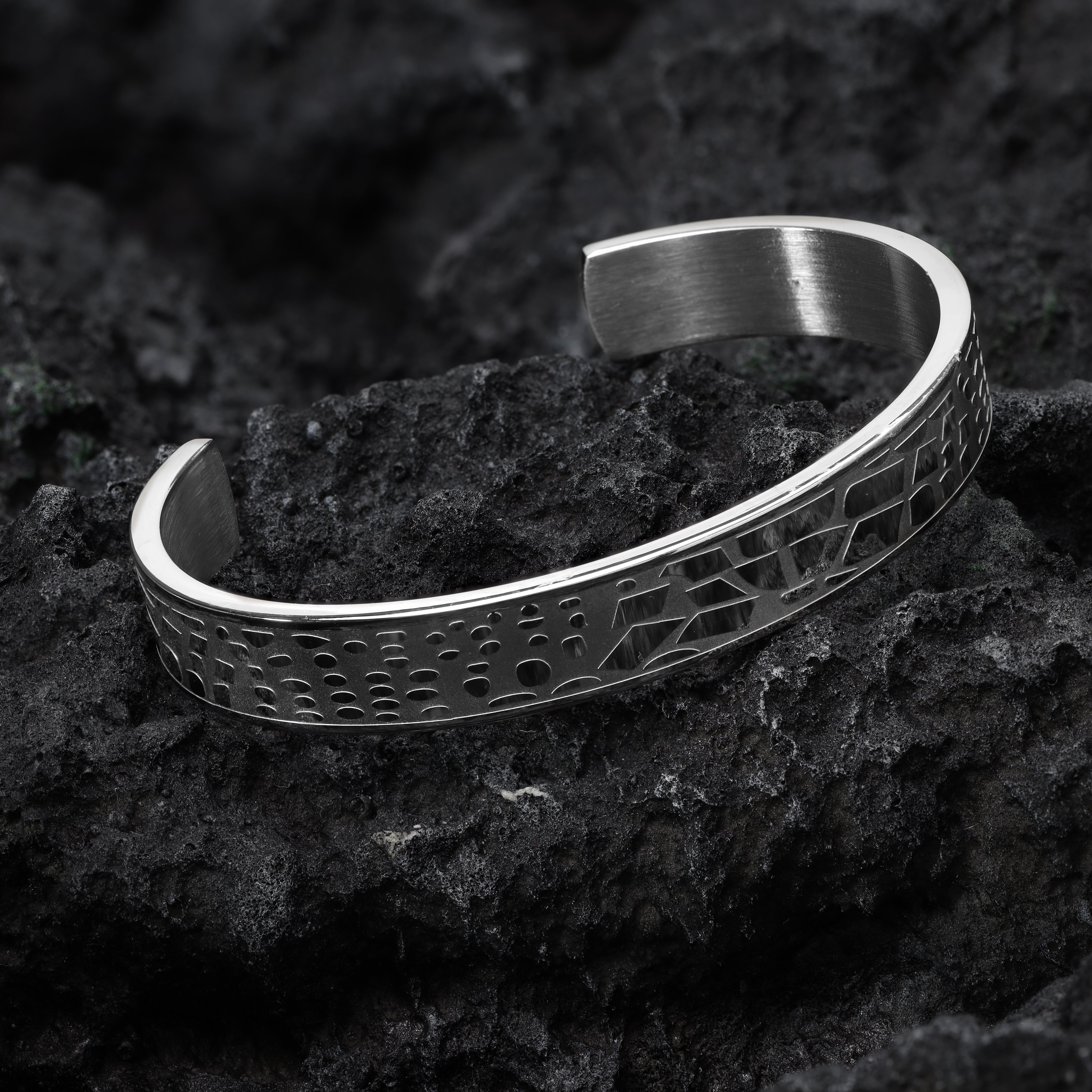 10mm stainless steel bangle bracelet