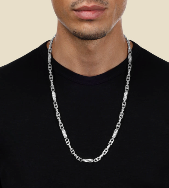 Santorini Kette 6mm aus Edelstahl – Taipan Schmuck