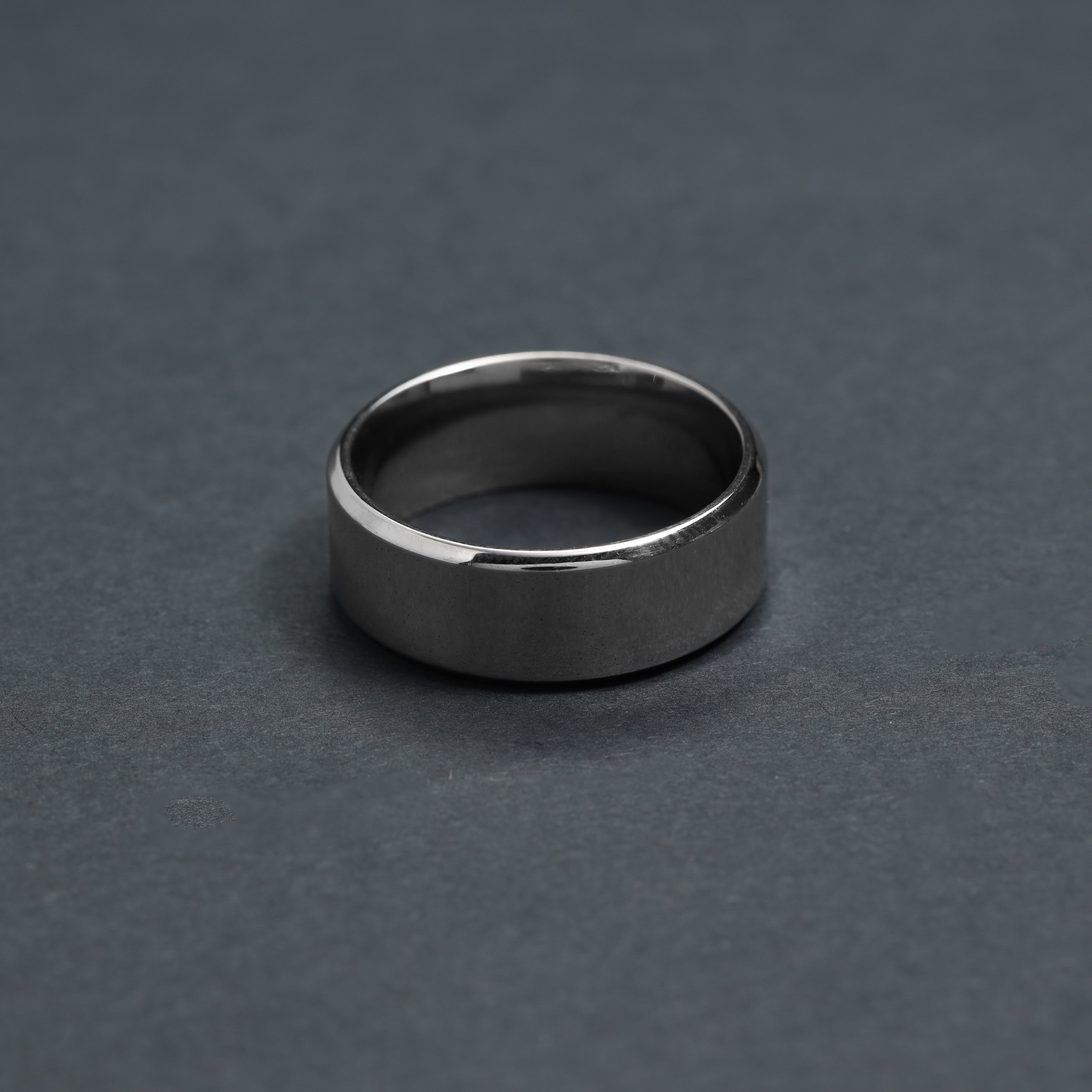 Partnerringe Silberring unsiex Ring Größe 6-13 aus Edelstahl - Taipan Schmuck
