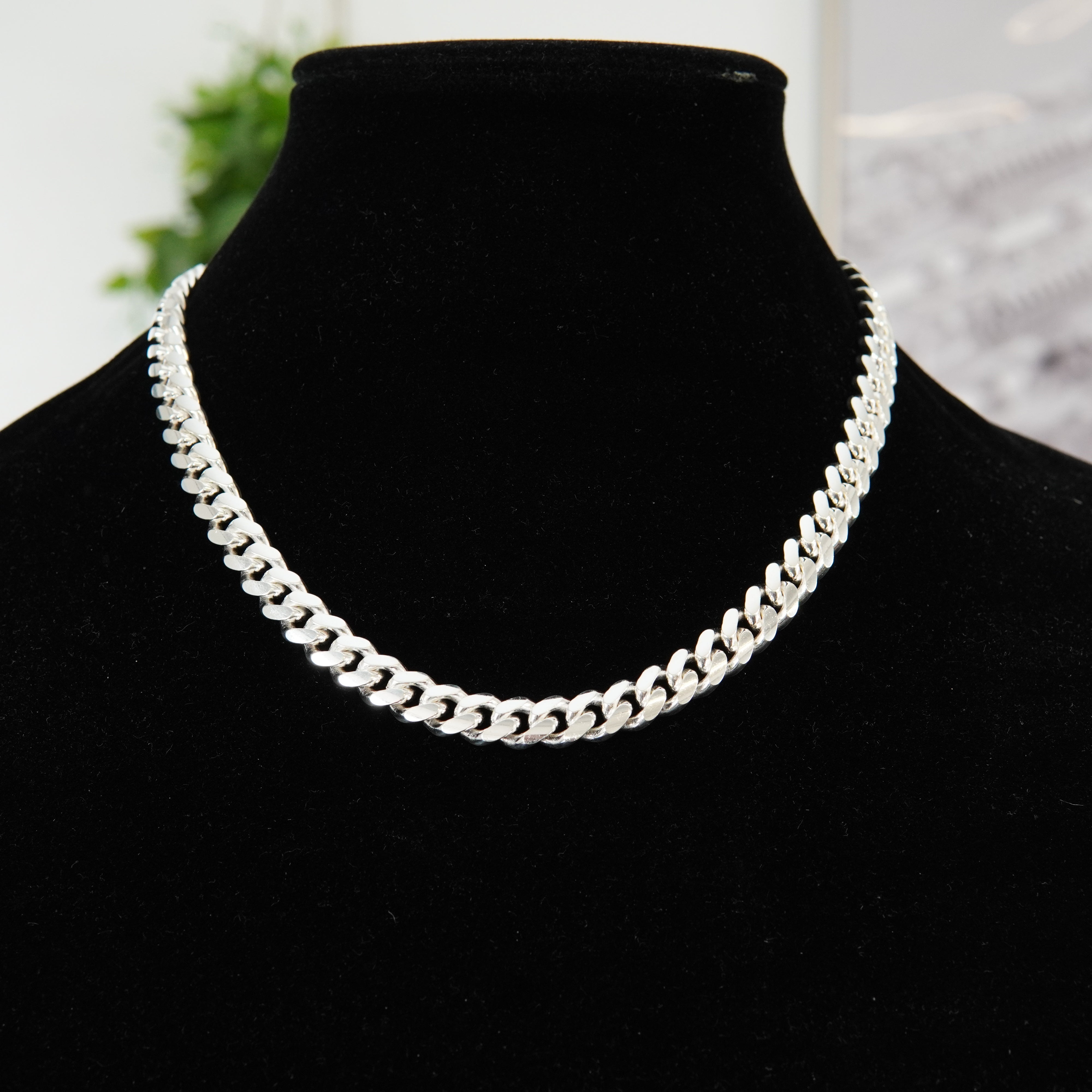 Miami Cuban Link 9mm / 50cm Einzelstück 925 Silber