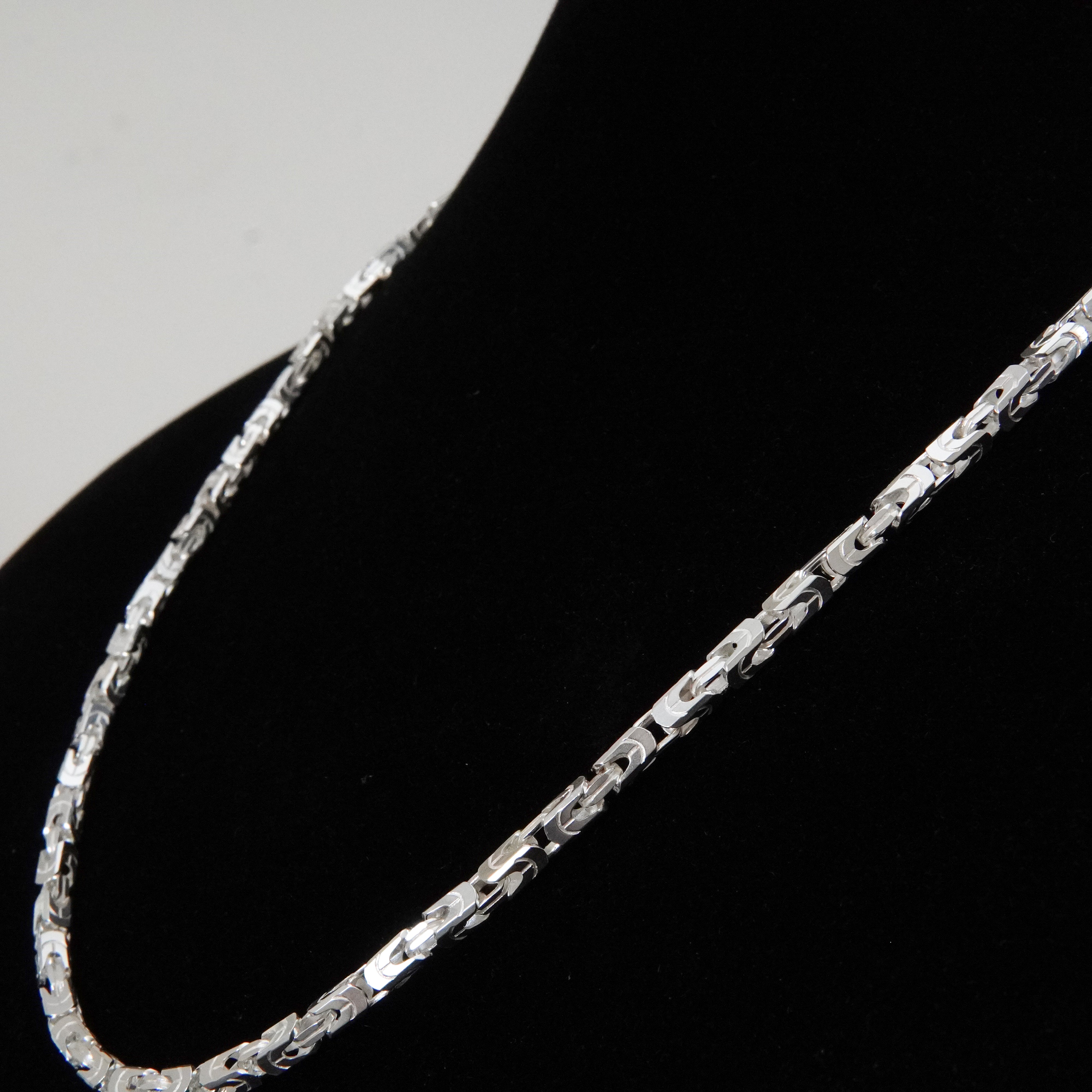 Königskette 4,5mm / 70cm Einzelstück 925 Silber ultraflexibel