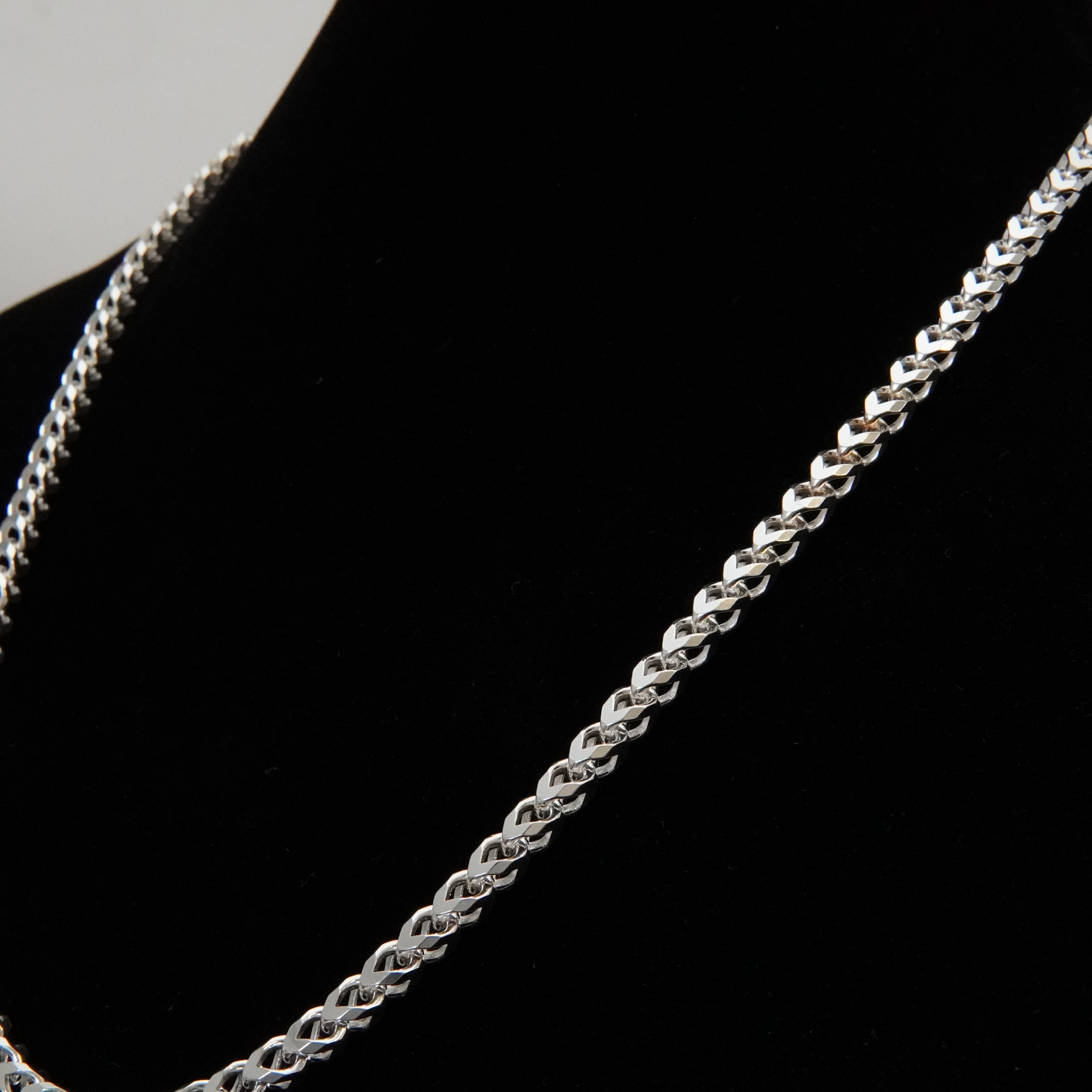 Zopfkette 5,5mm / 70cm aus 925 Silber