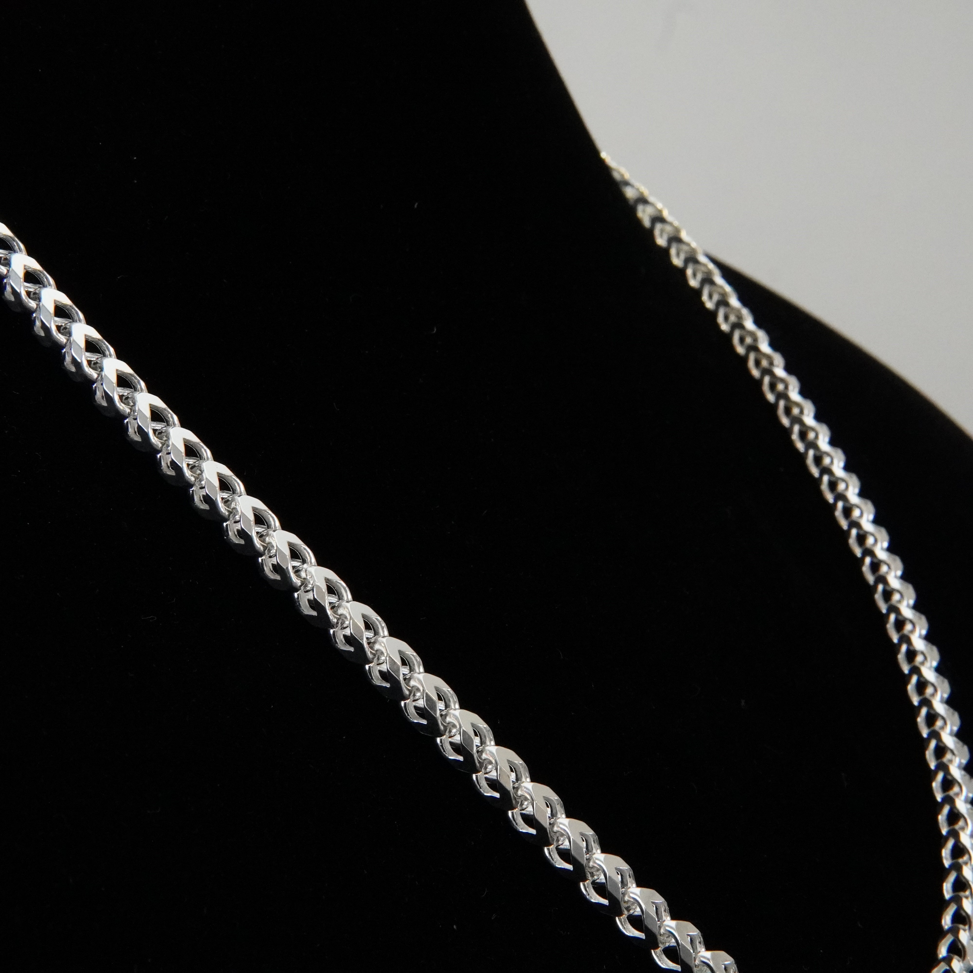 Zopfkette 5,5mm / 70cm aus 925 Silber