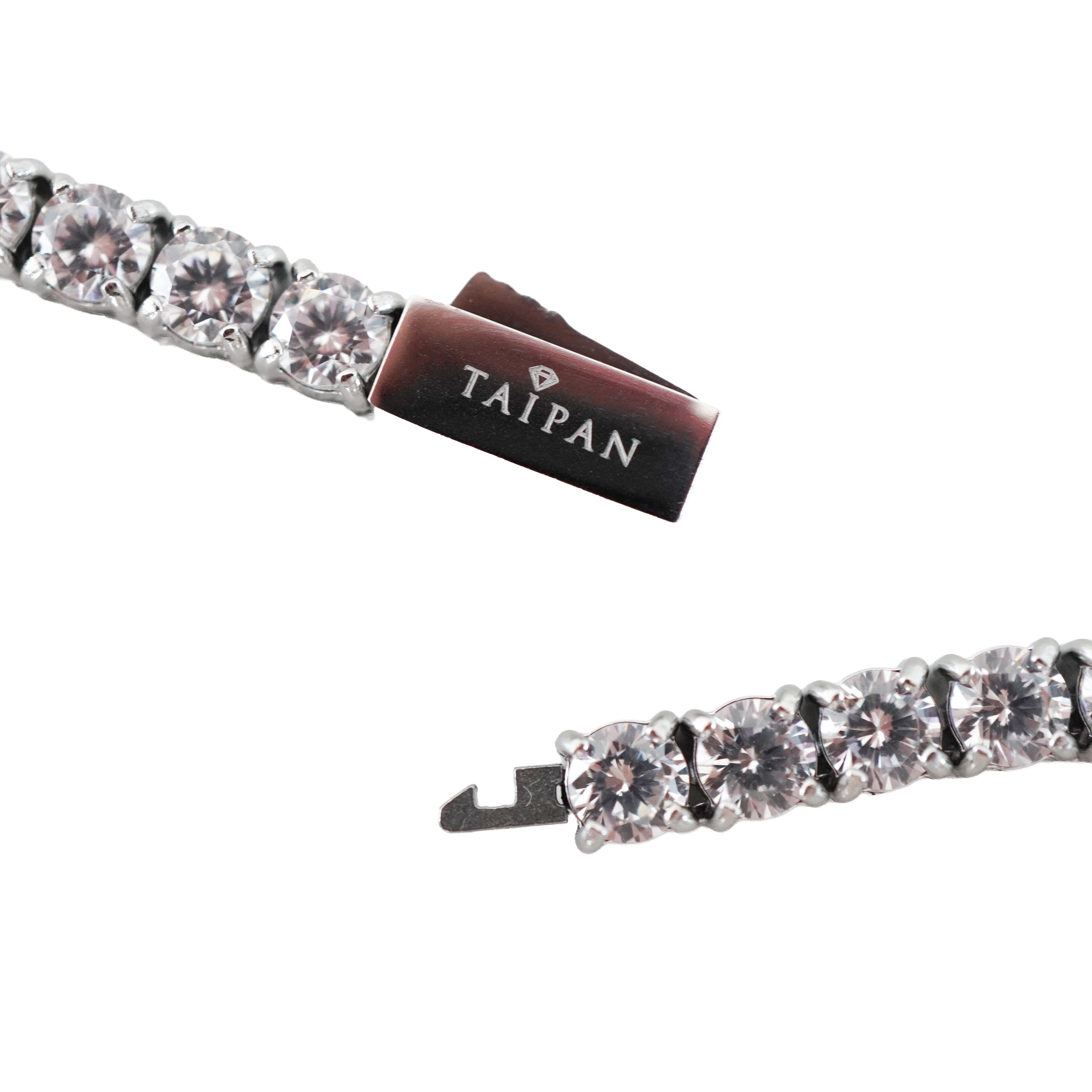 4mm Tennis Chain Necklace - 925 Silver