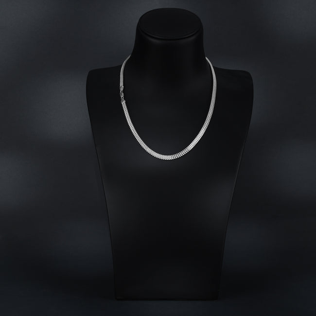 7. Bild von Doppel Franco Chain 6mm 925 Sterling Silber