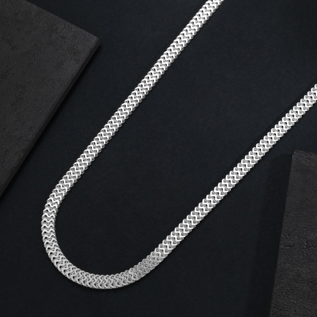 2. Bild von Doppel Franco Chain 6mm 925 Sterling Silber