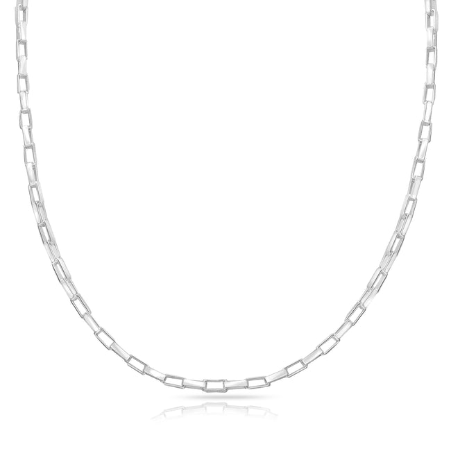Bild von Box Chain Kette 2mm breit aus 925 Sterling Silber unisex