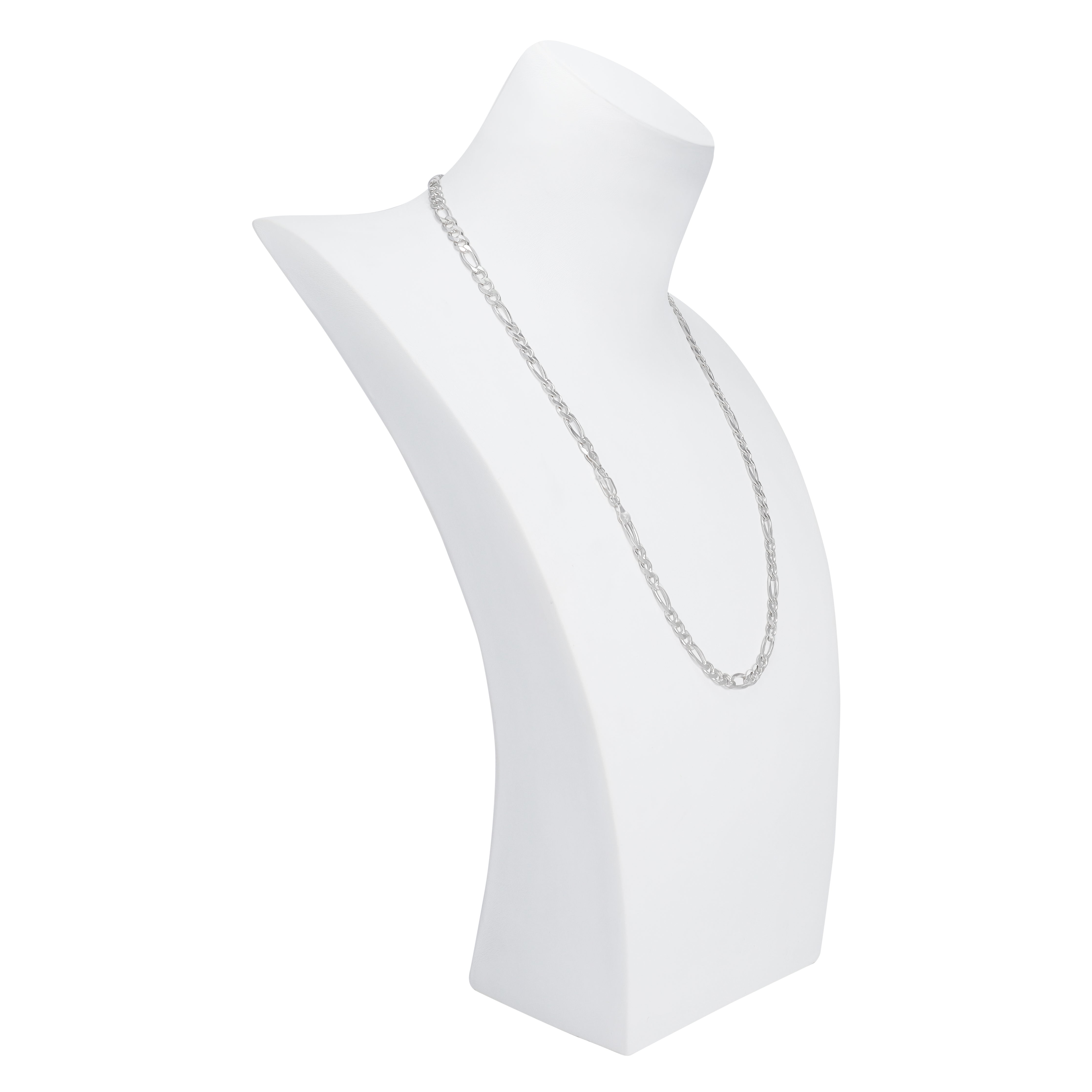 6mm Figaro Kette aus 925 Sterlingsilber