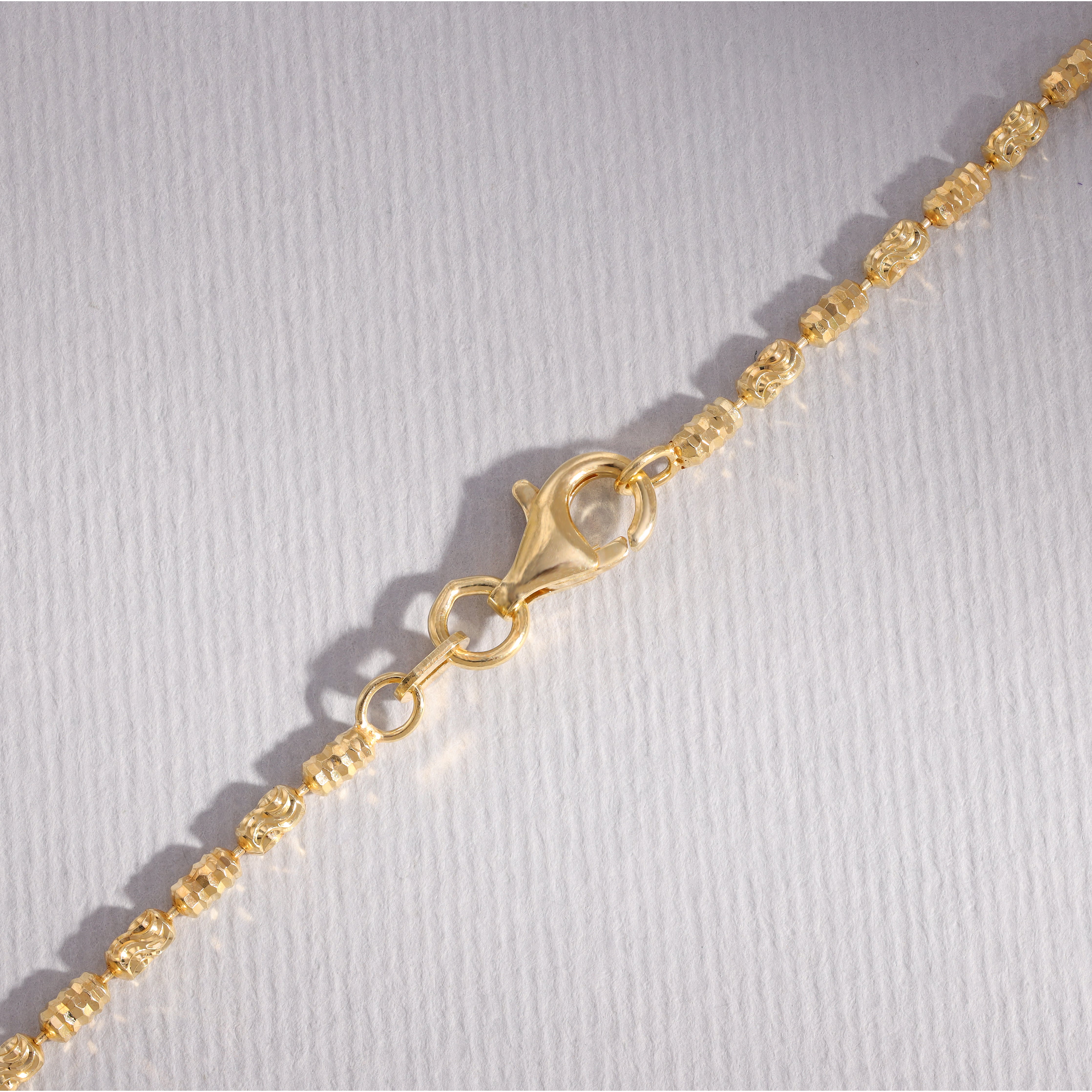 5mm Plate Chain Movable Stirrup Chain Bracelet - 925 Silver