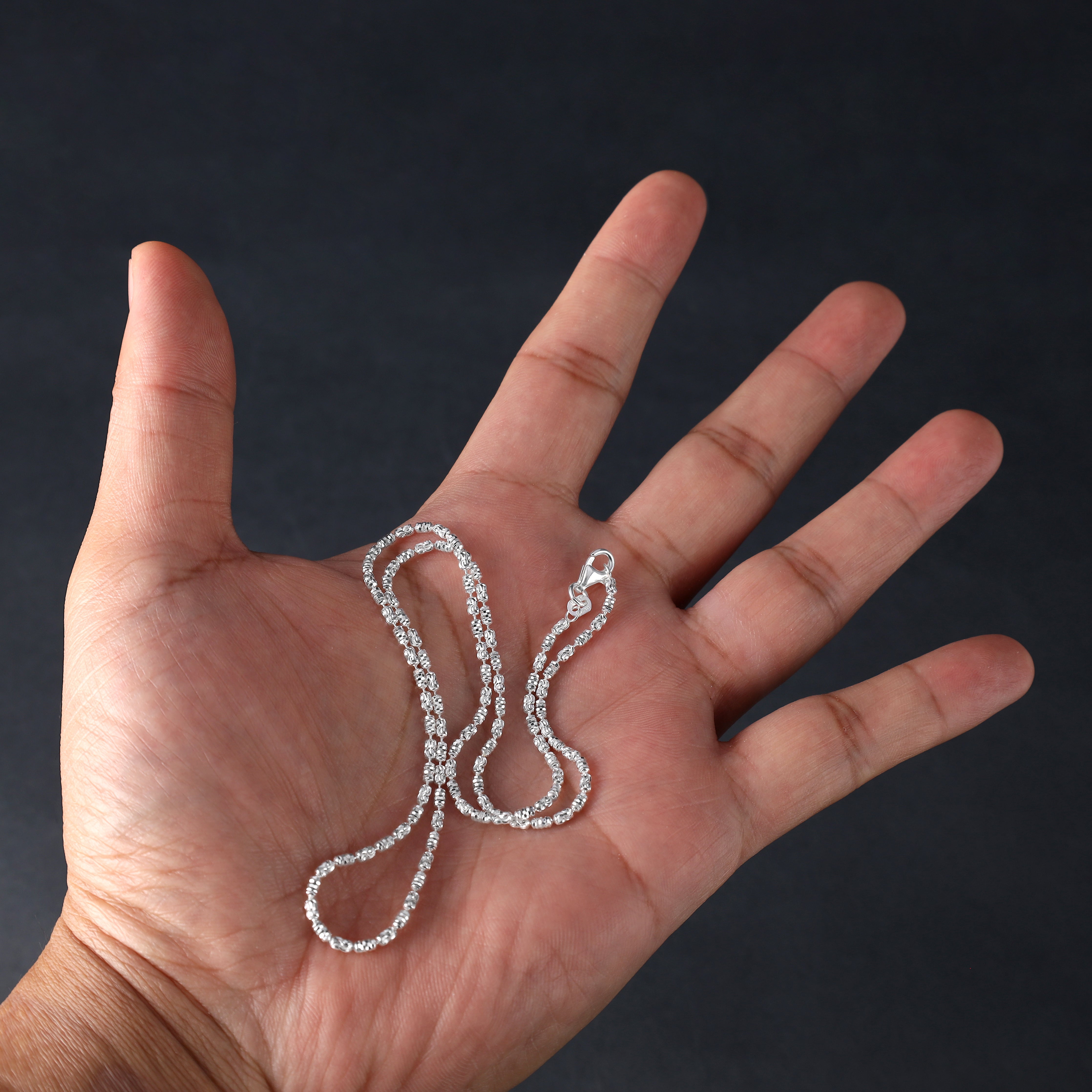 2mm 60cm Vegas Chain Kette 925 Silber
