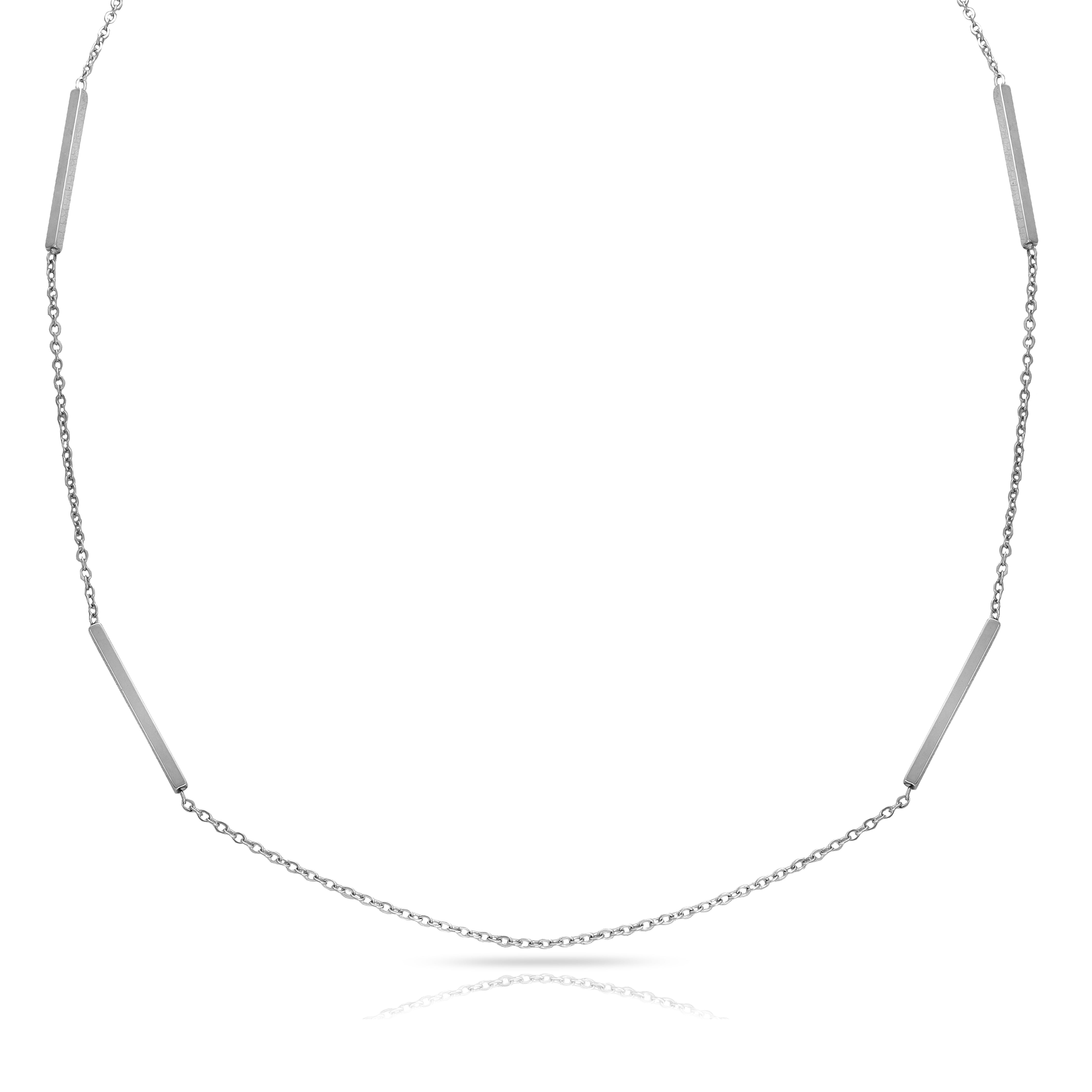 Ladies stainless steel necklace 