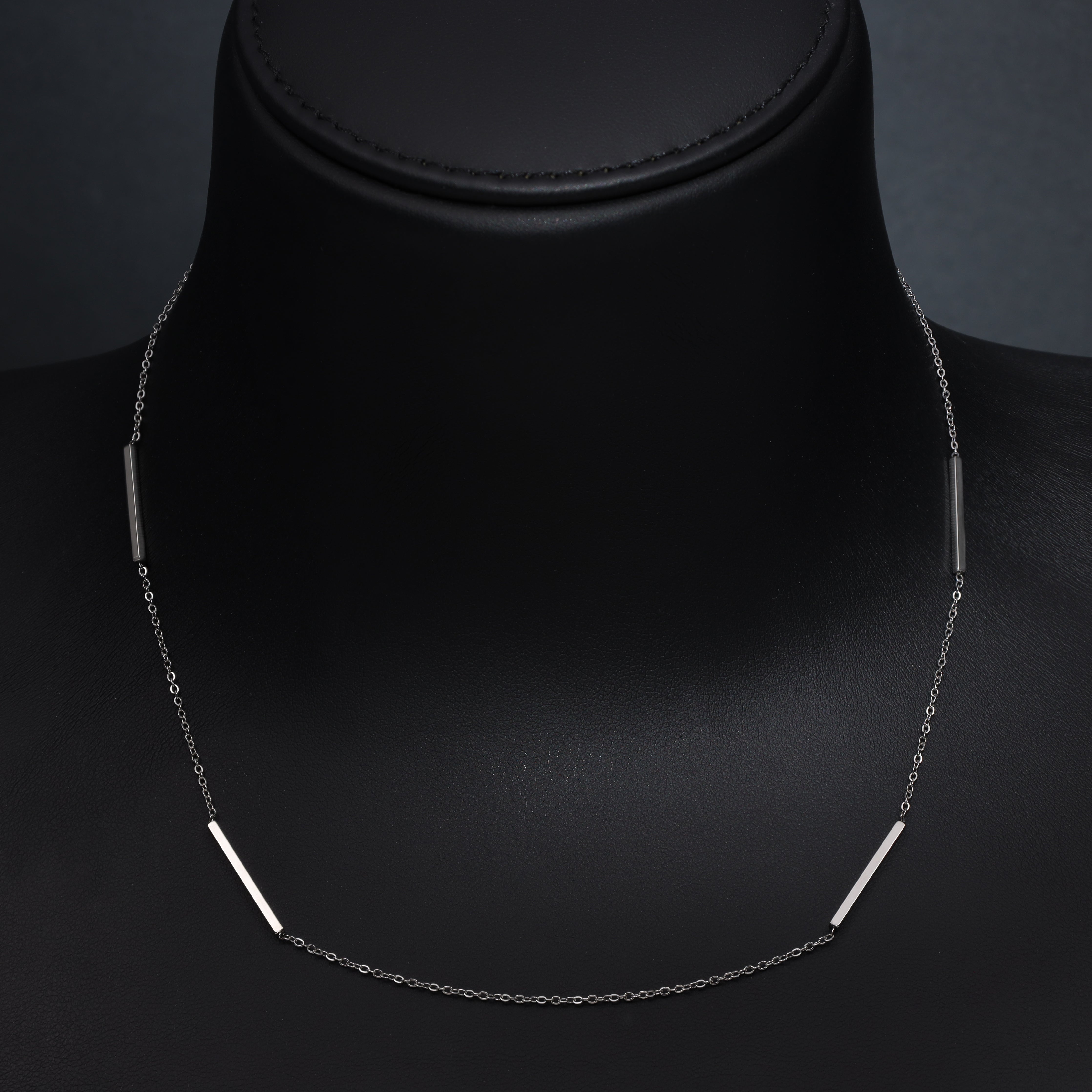 Ladies stainless steel necklace 