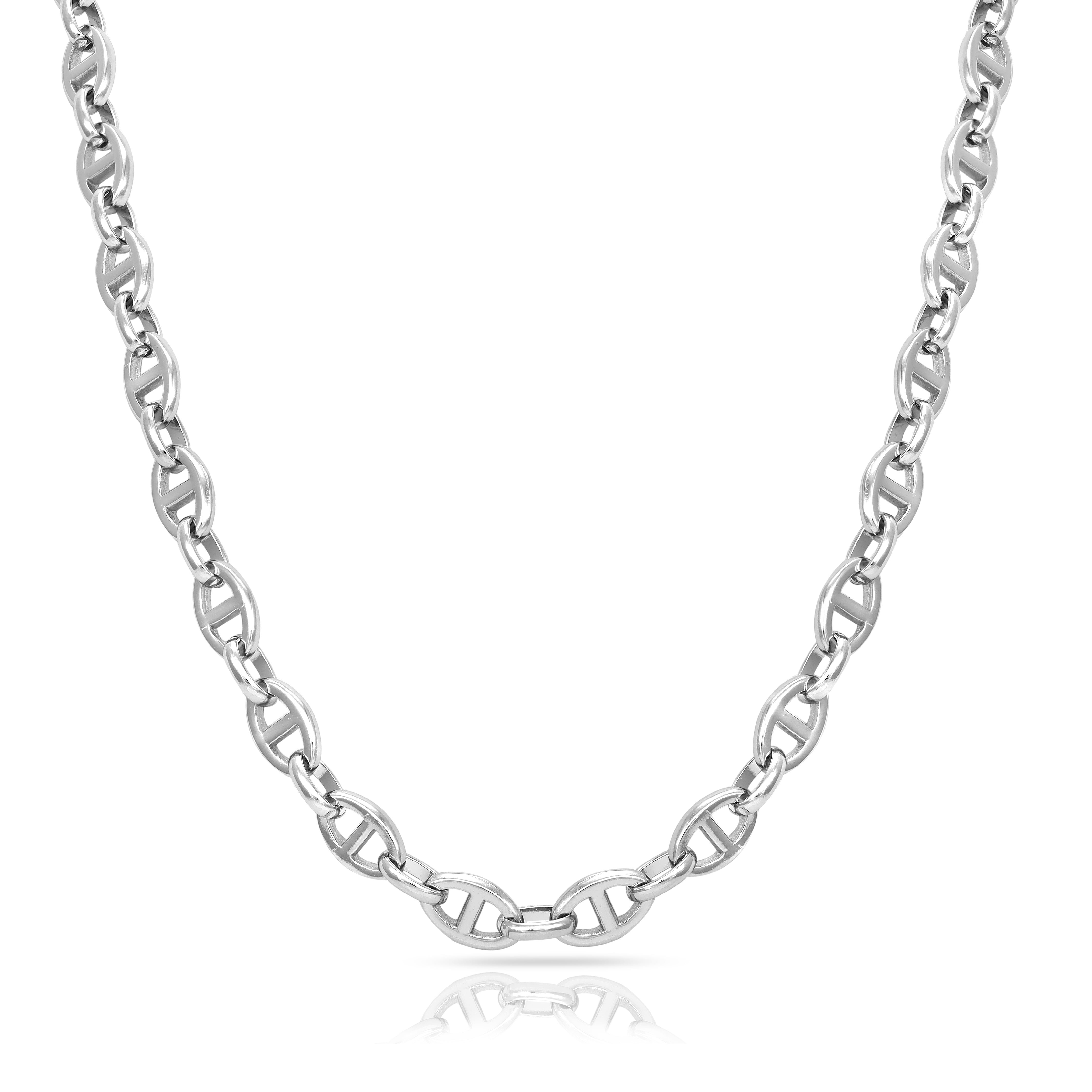 Mariner chain 8mm wide 60cm made of stainless steel 